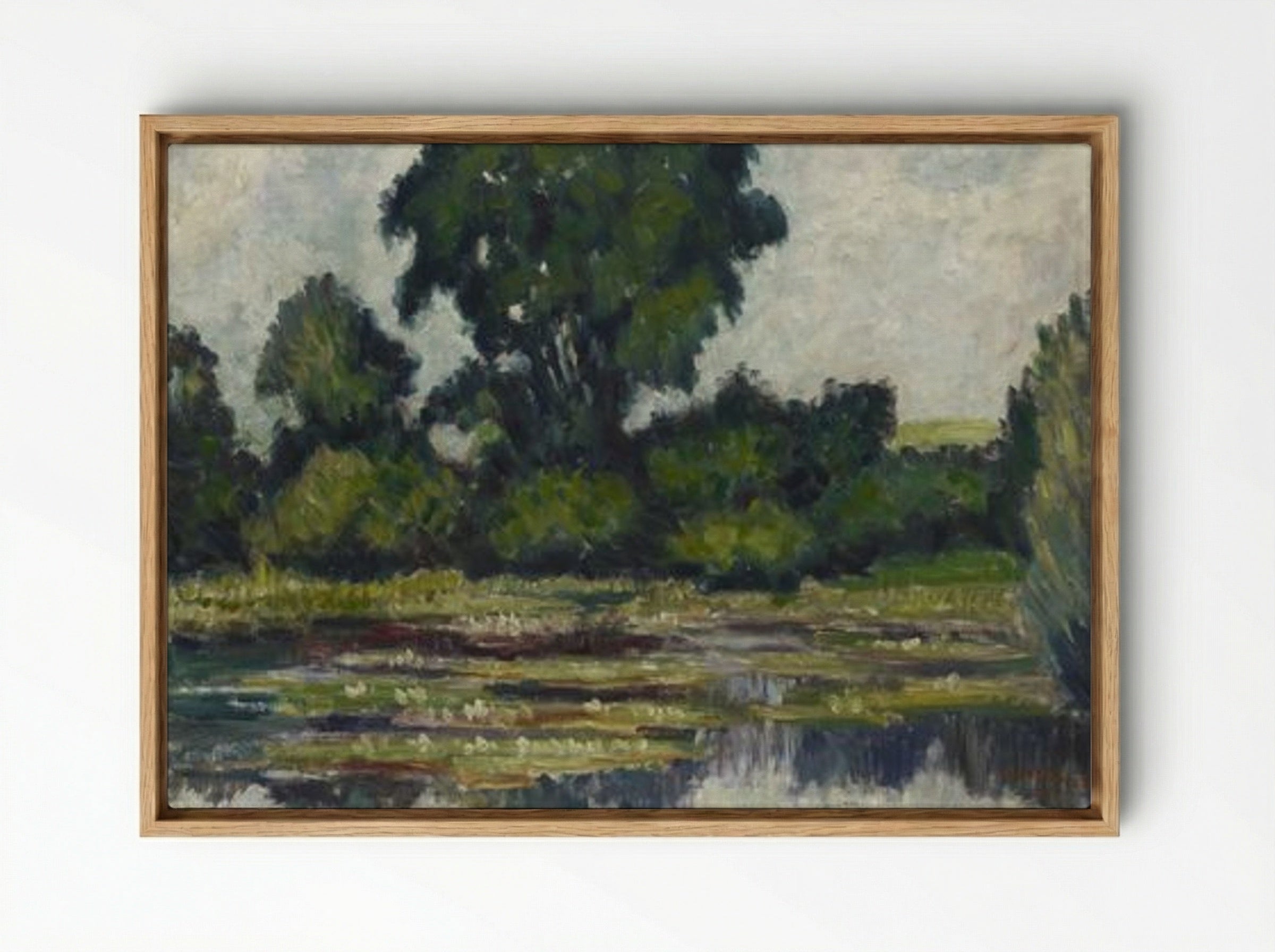 Lumpeita - Alfred William Finch - Framed Canvas Wood