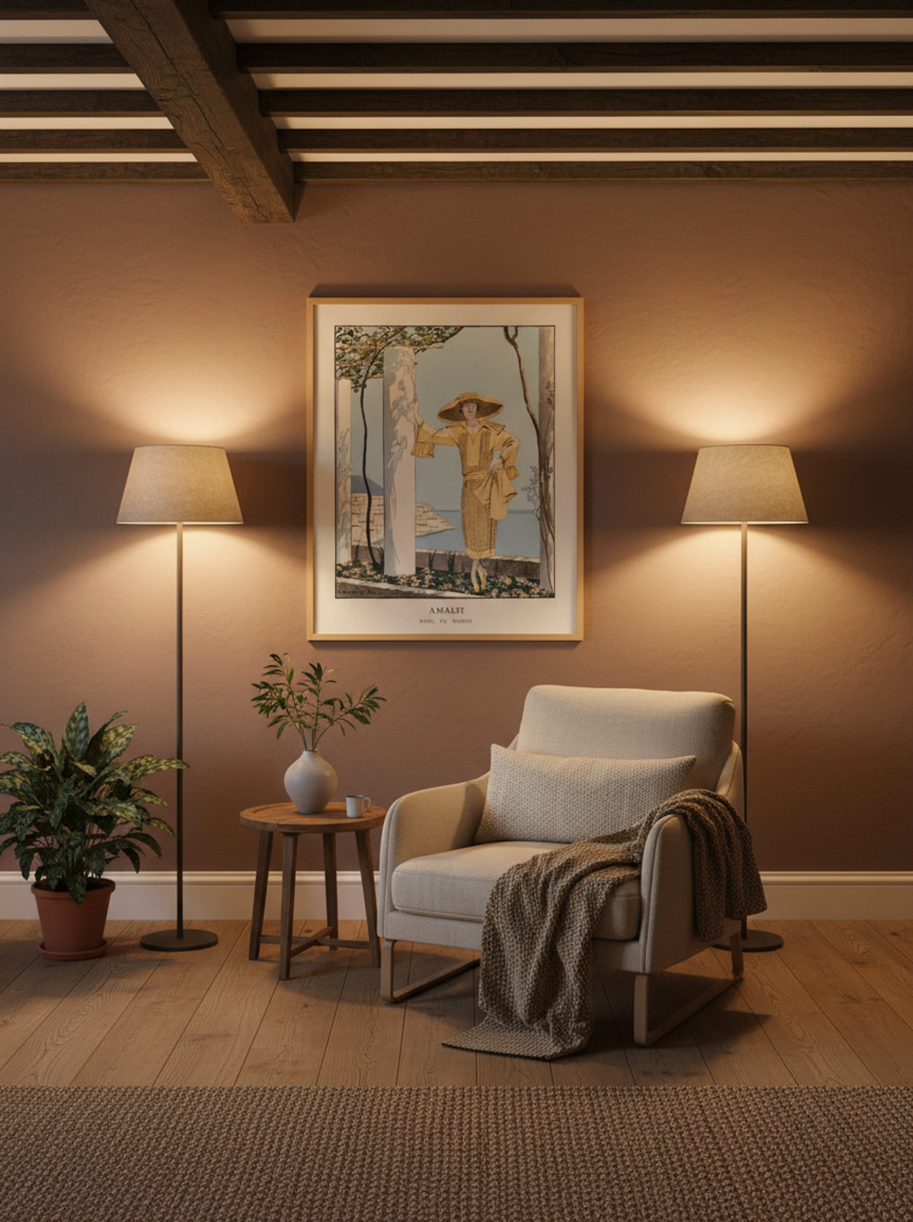 Amalfi, Robe de Worth - George Barbier - Lifestyle