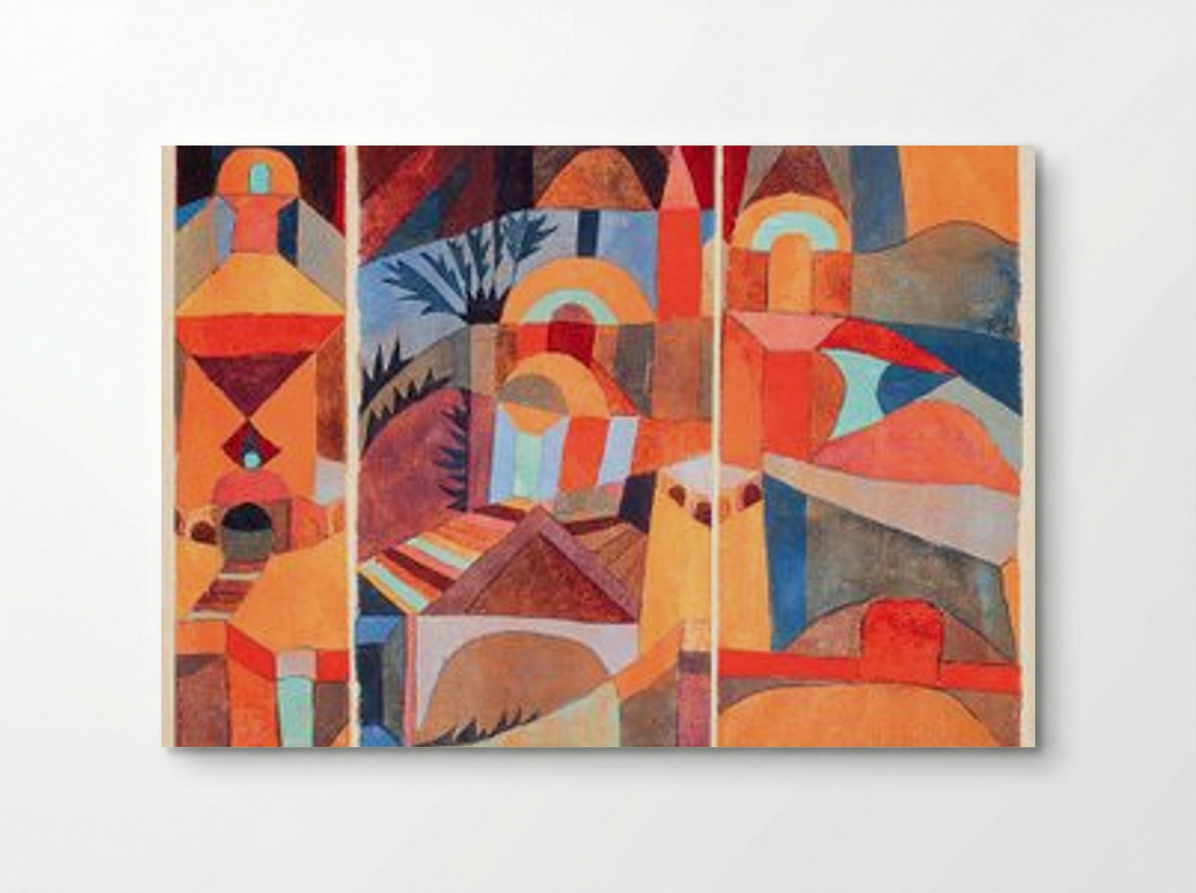 Temple Gardens - Paul Klee - Poster