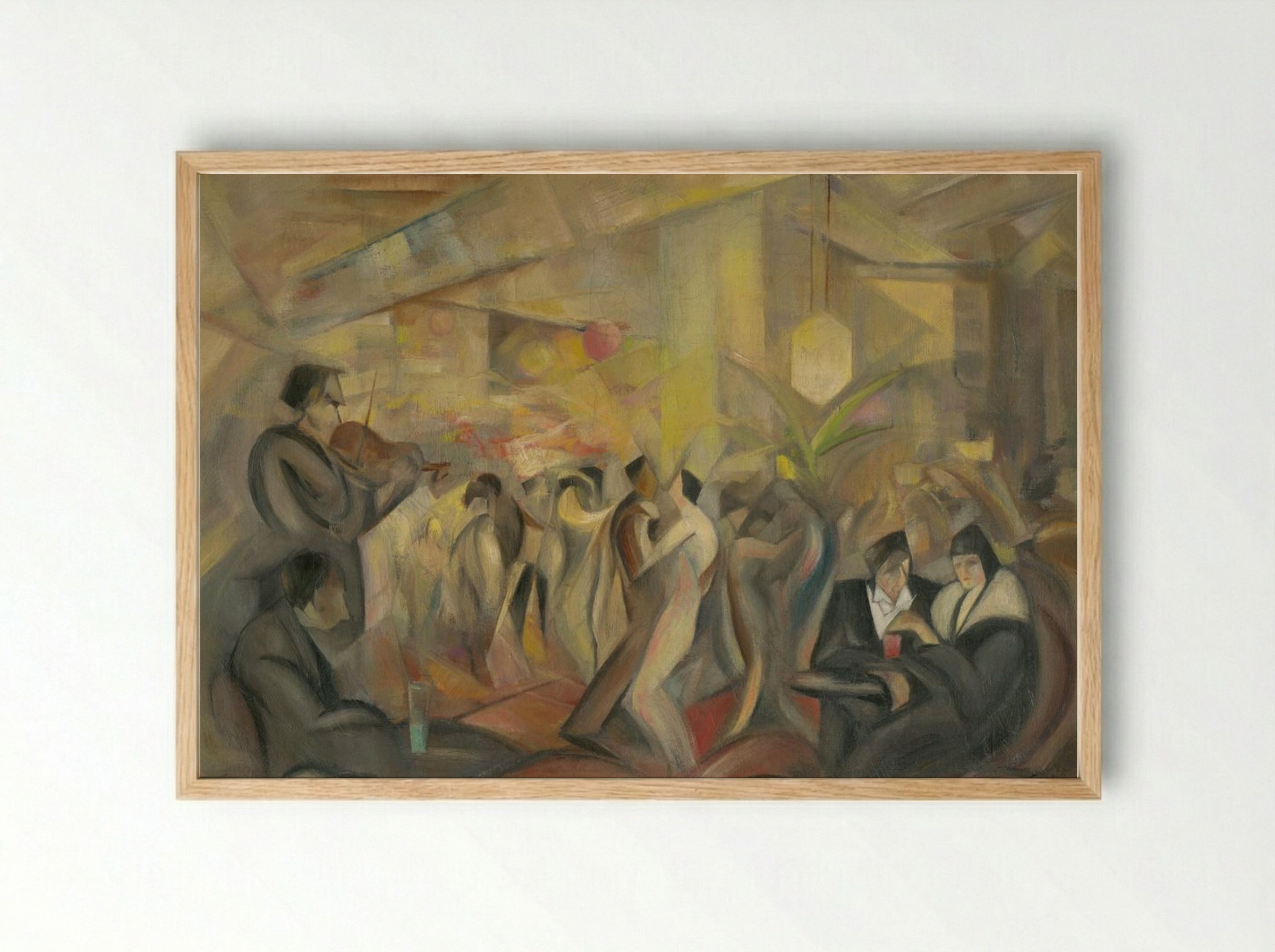 Paris Cafe - Zolo Palugyay - Framed Print Wood