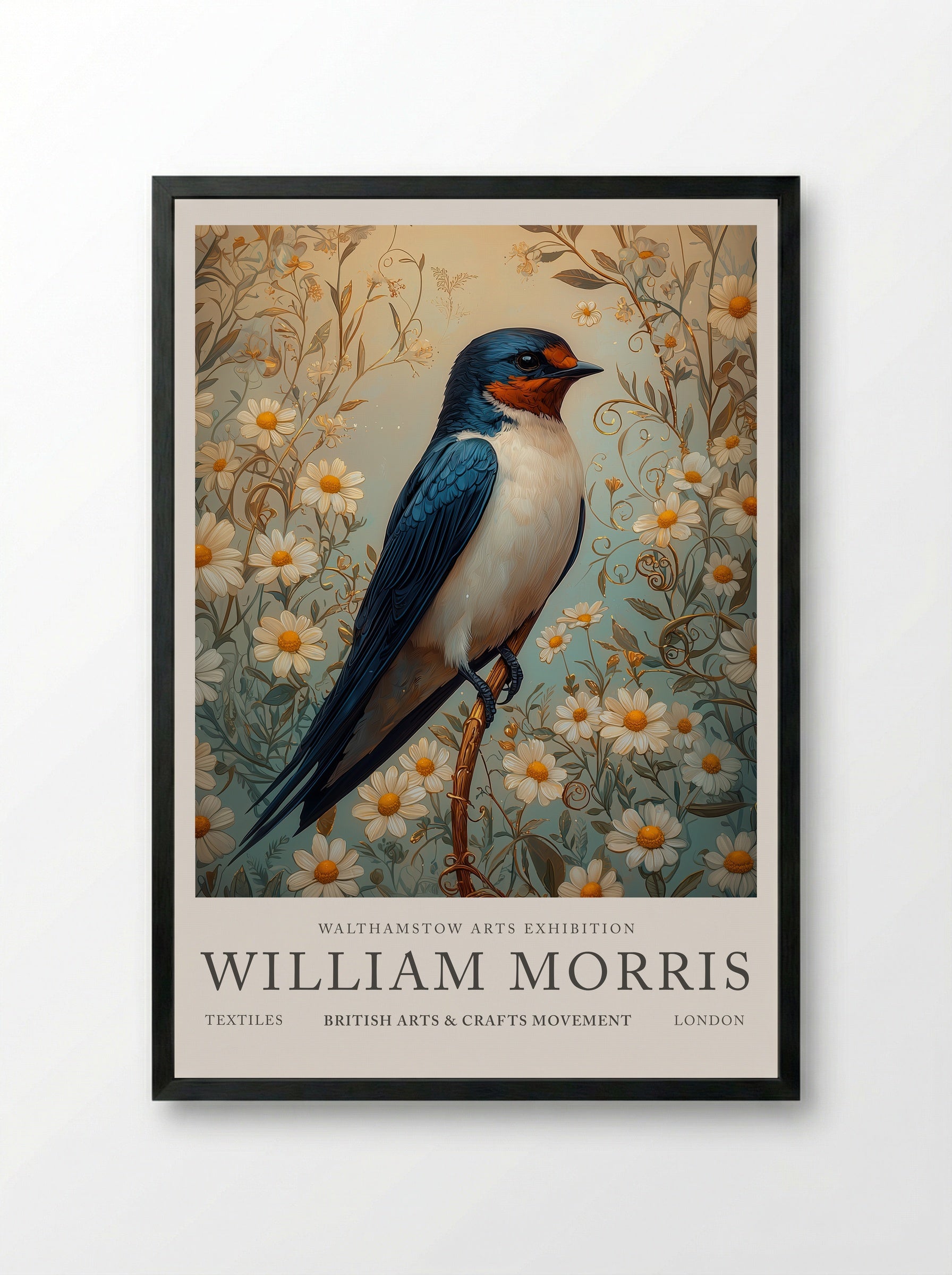 Barn Swallow Symphony - William Morris