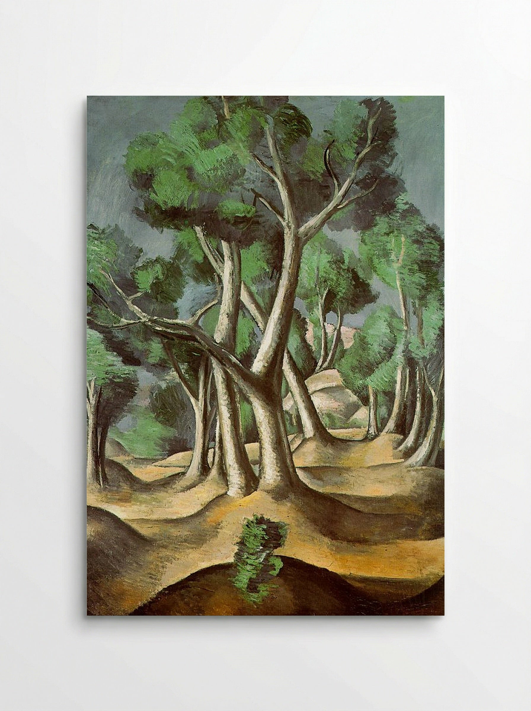 The Grove - Paul Cézanne - Poster