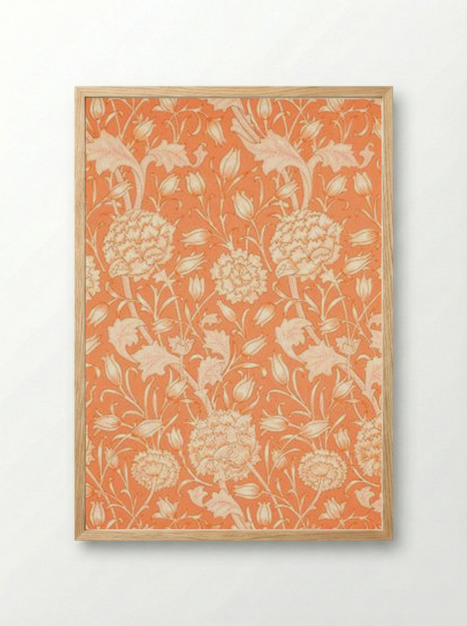 Wild Tulip - William Morris - Framed Print Wood