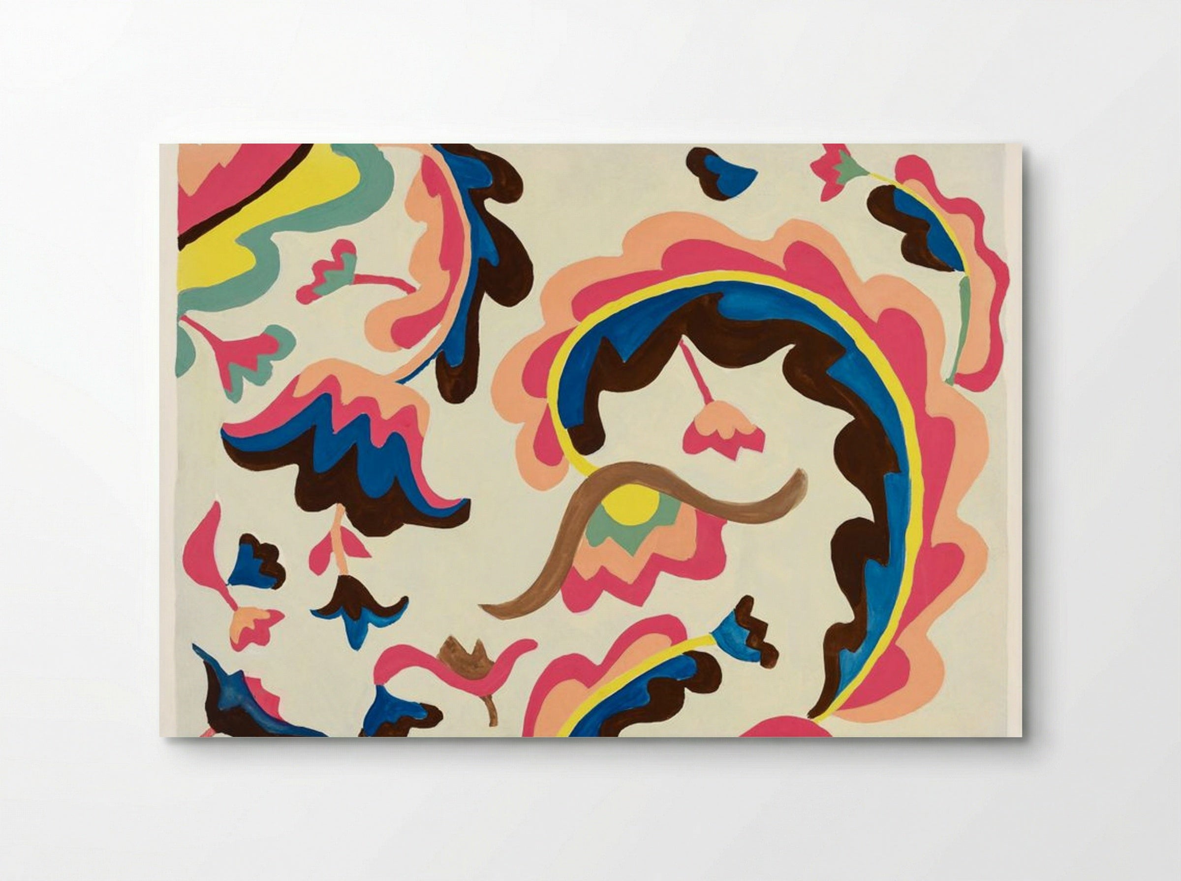 Design for Bedspread - Elizabeth 'Betty' Boyd - Poster