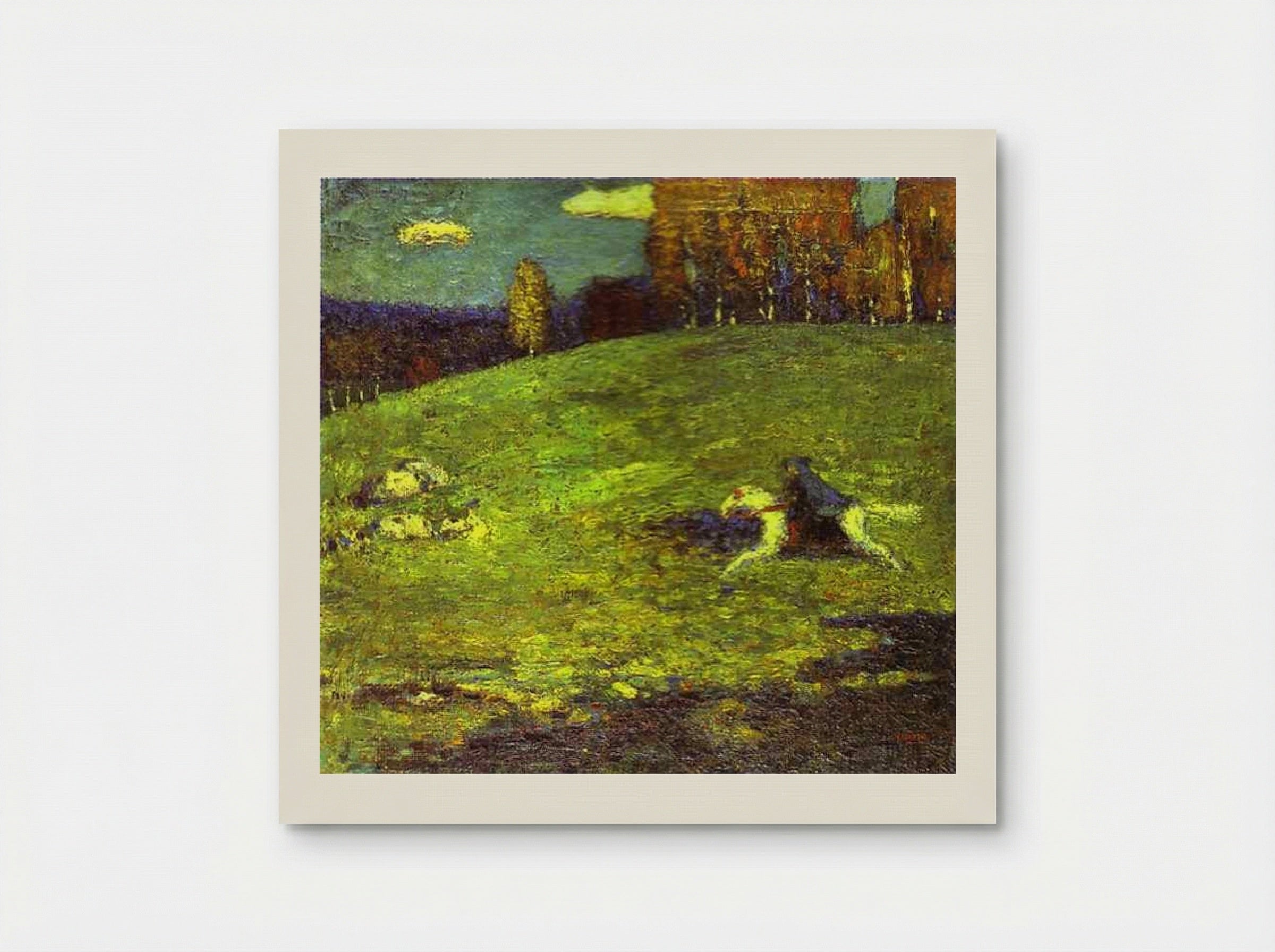 Blue Rider - Wassily Kandinsky - Poster