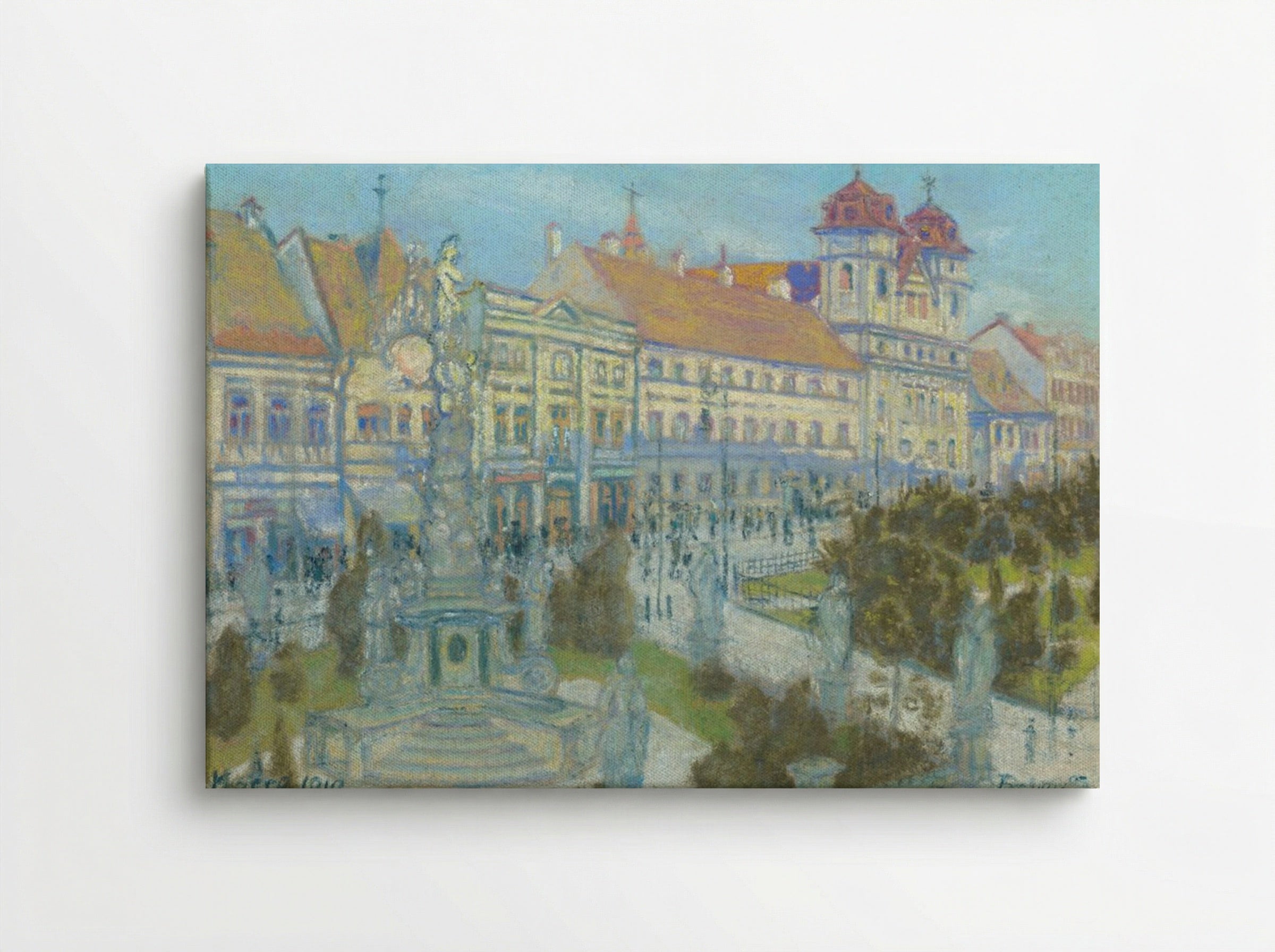 On Hlavná Street in Košice - Konštantín Bauer - Canvas