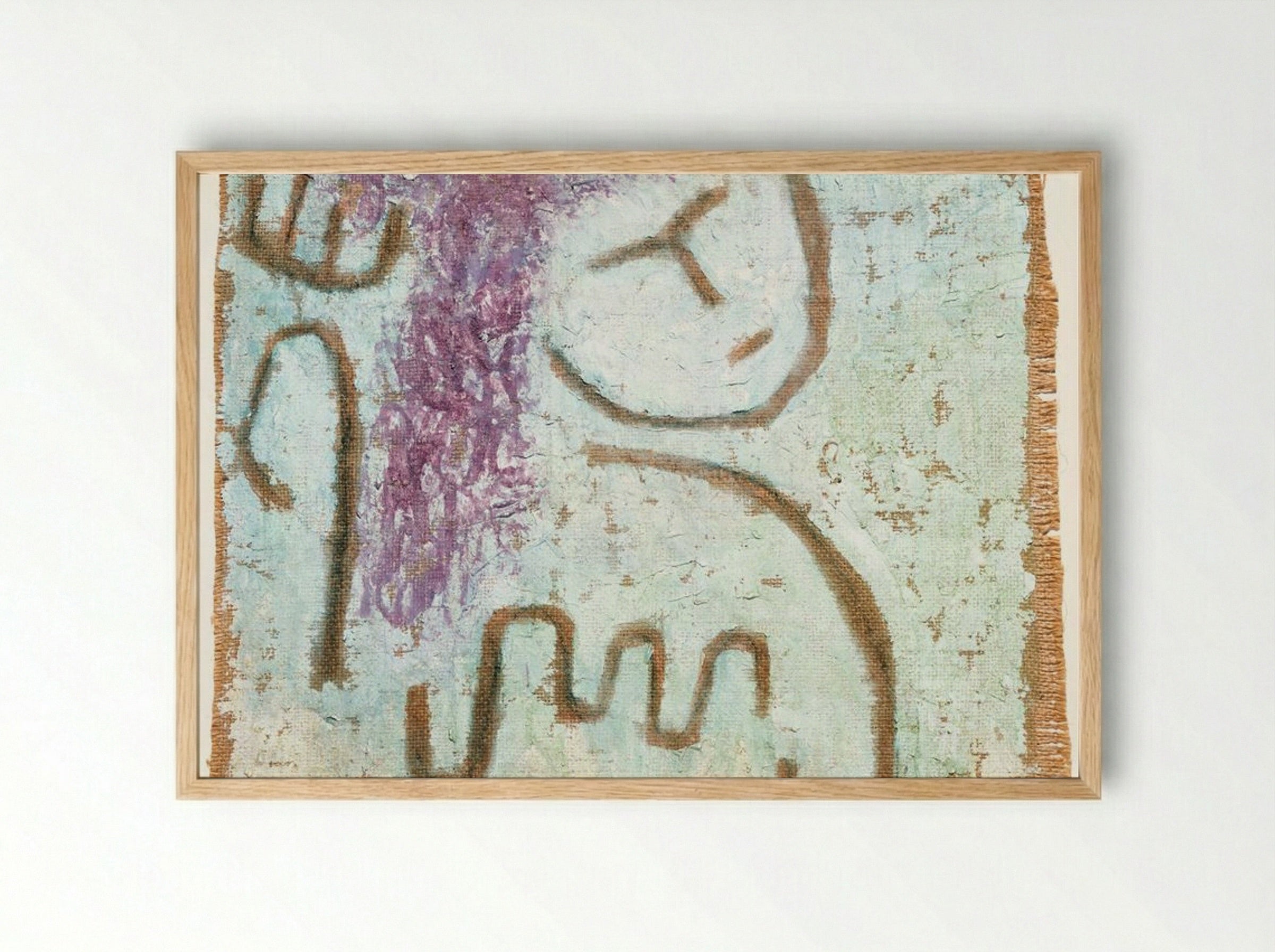 Little Hope - Paul Klee - Framed Print Wood