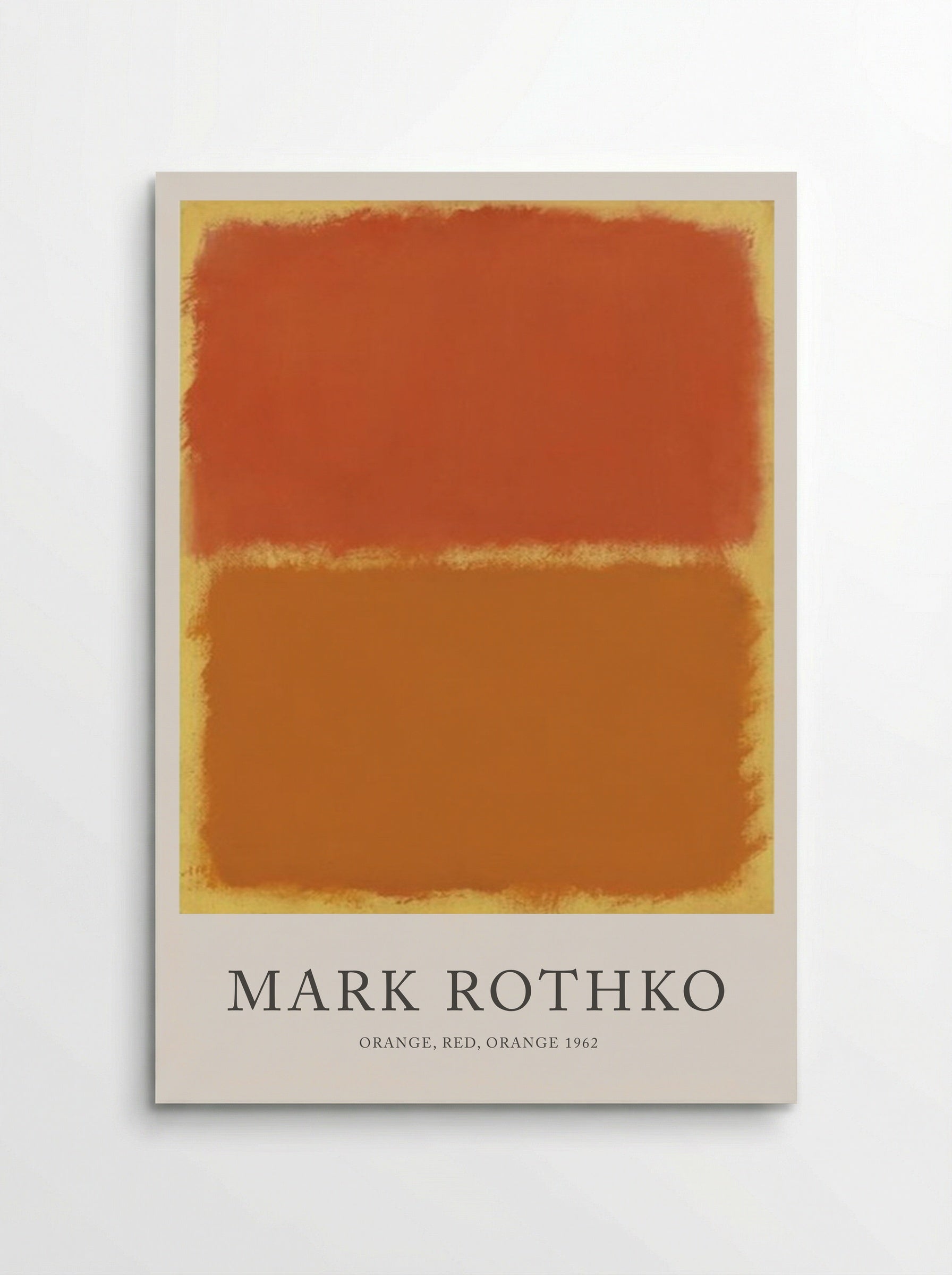 Orange, Red, Orange - Mark Rothko - Poster