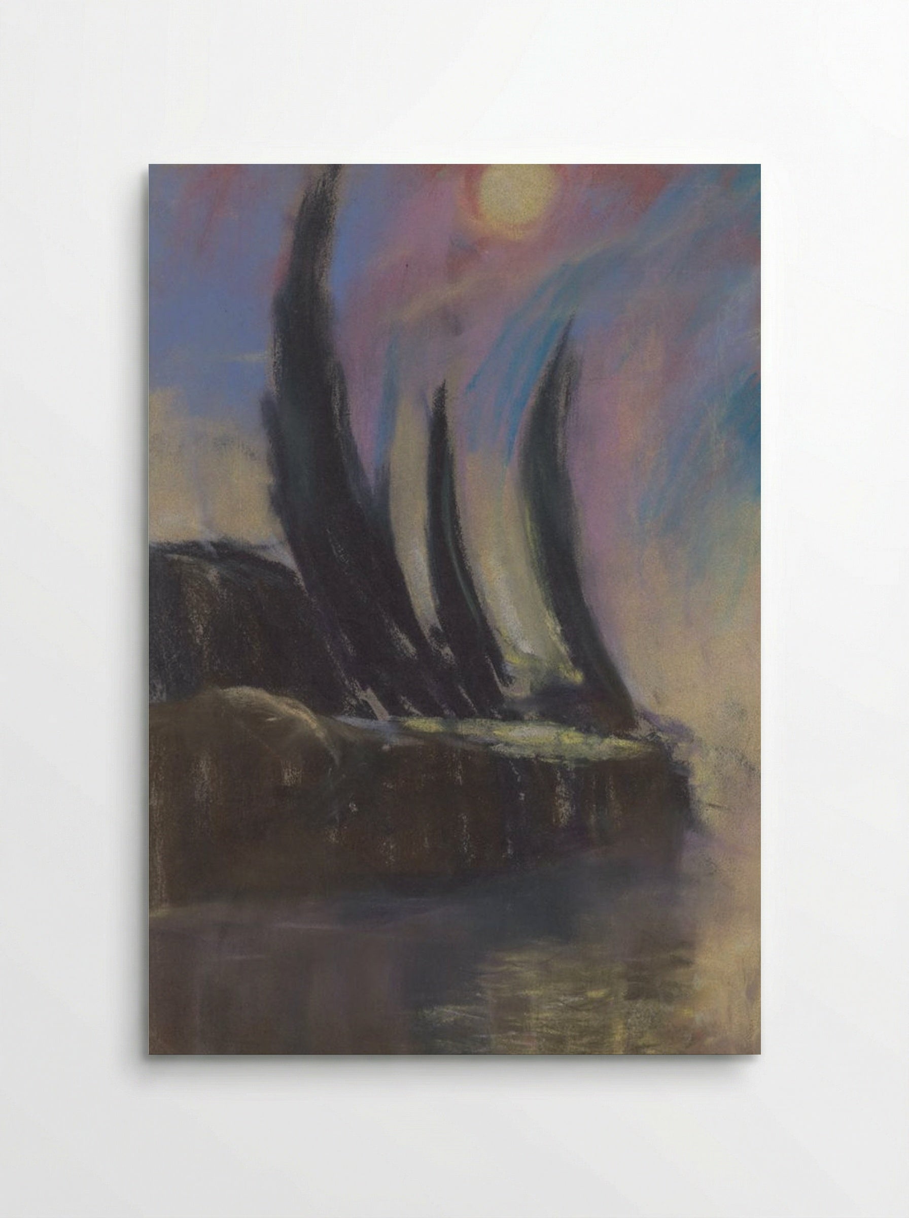 Night Mood - Zolo Palugyay - Poster