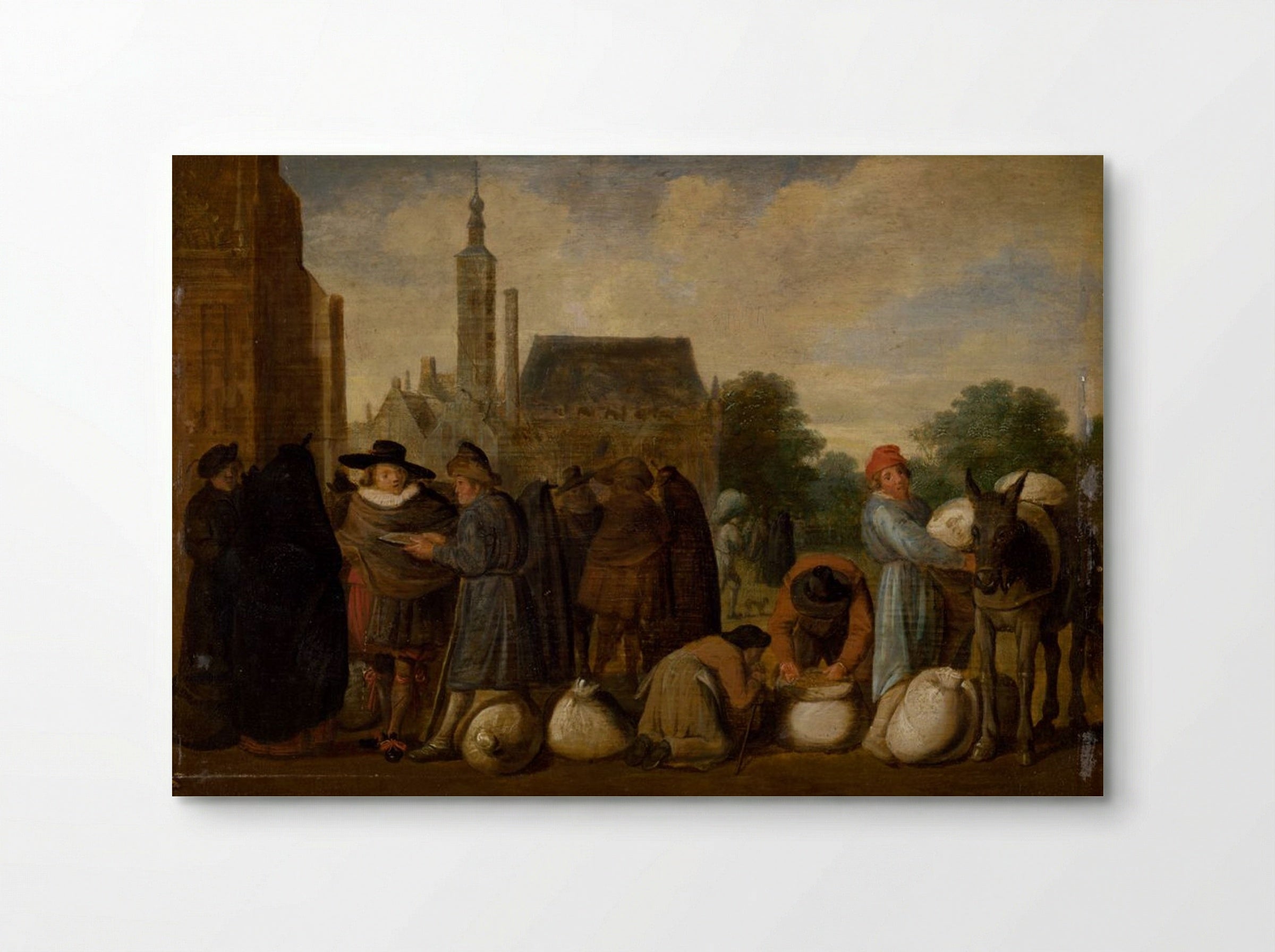 At the Market - Pieter Aertsen - Poster