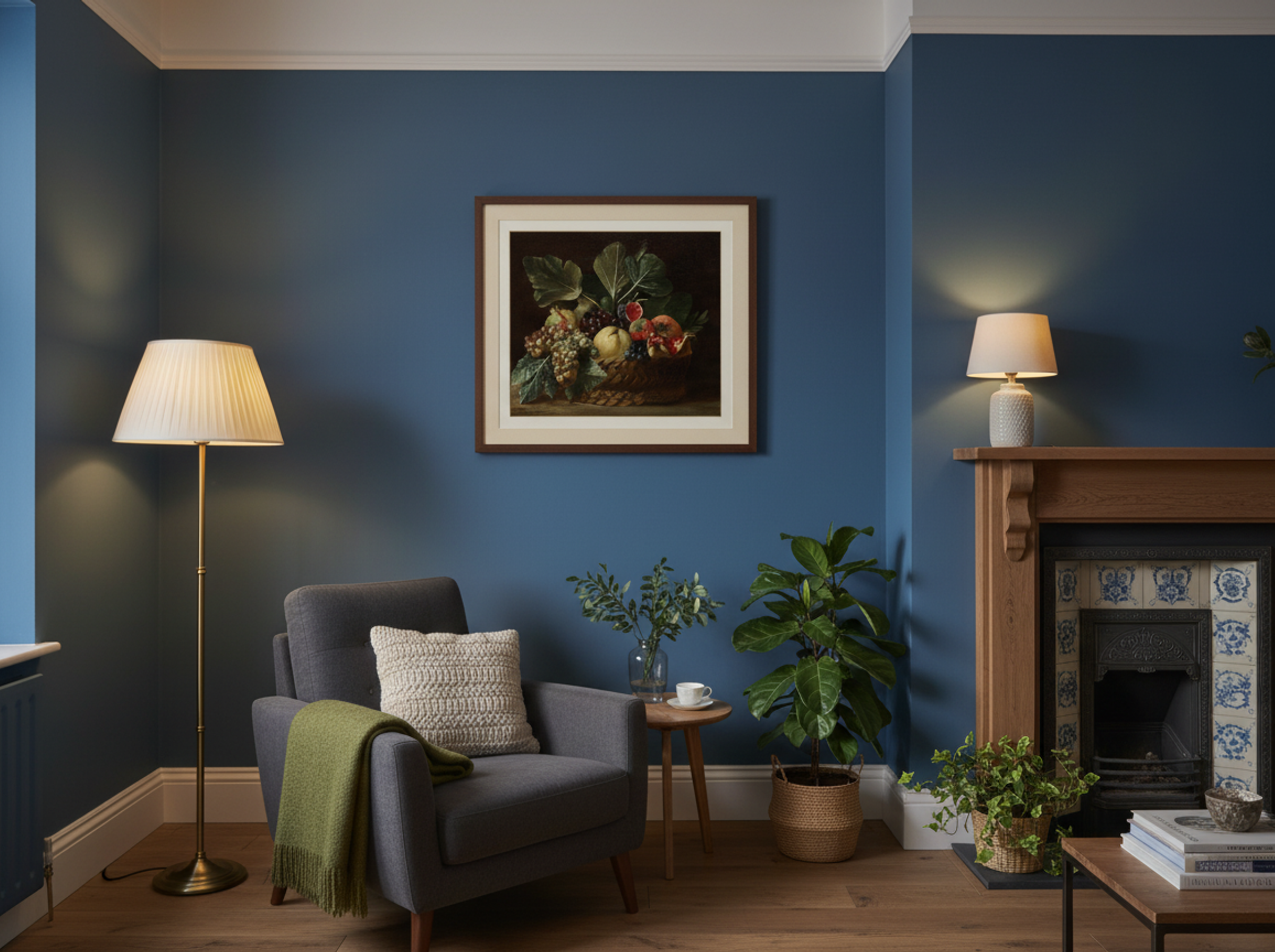 Basket of Fruit - Fine Art Print - Lifestyle
