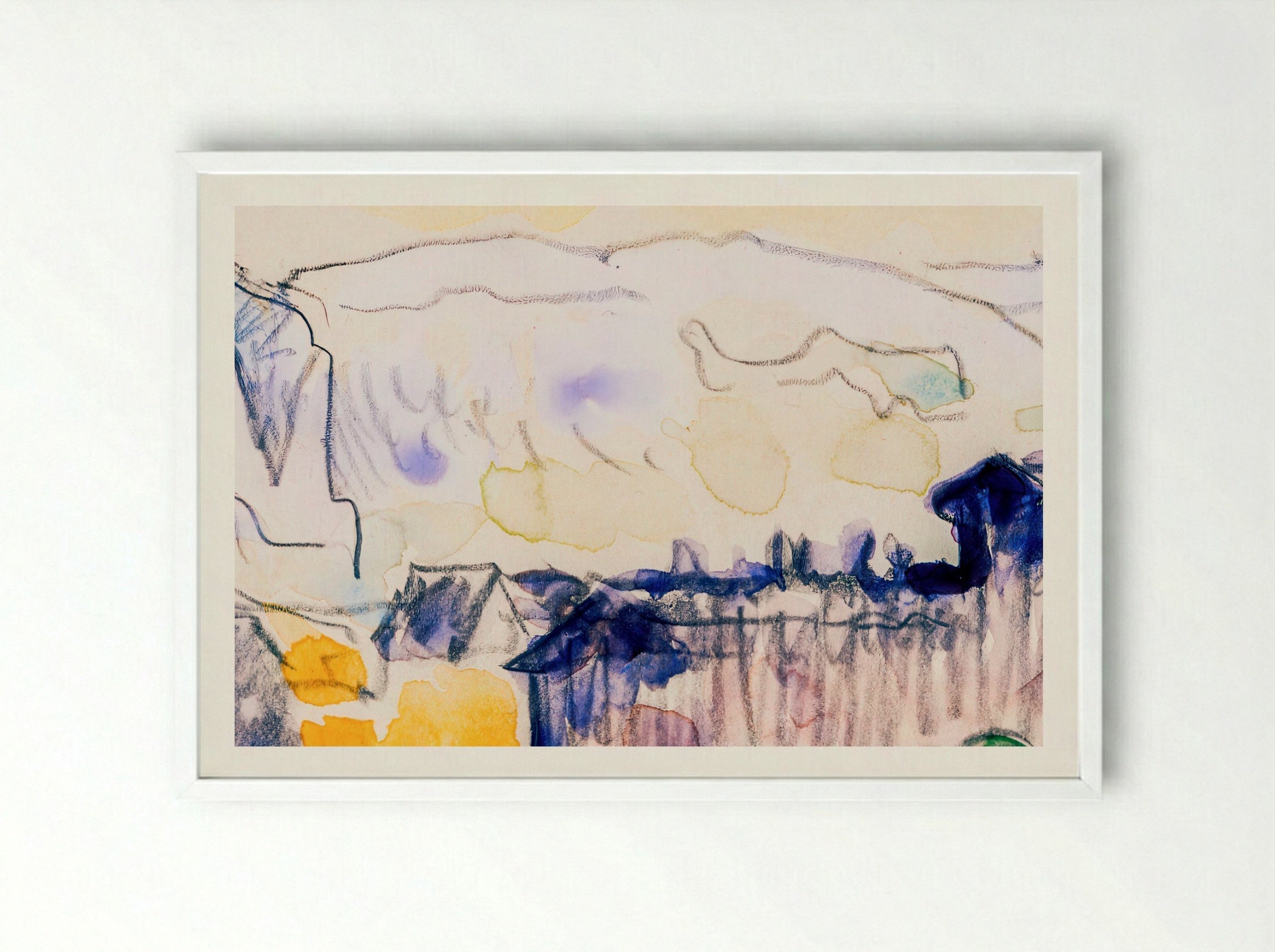 Geneva, 1919 - Paul Signac - Framed Print White