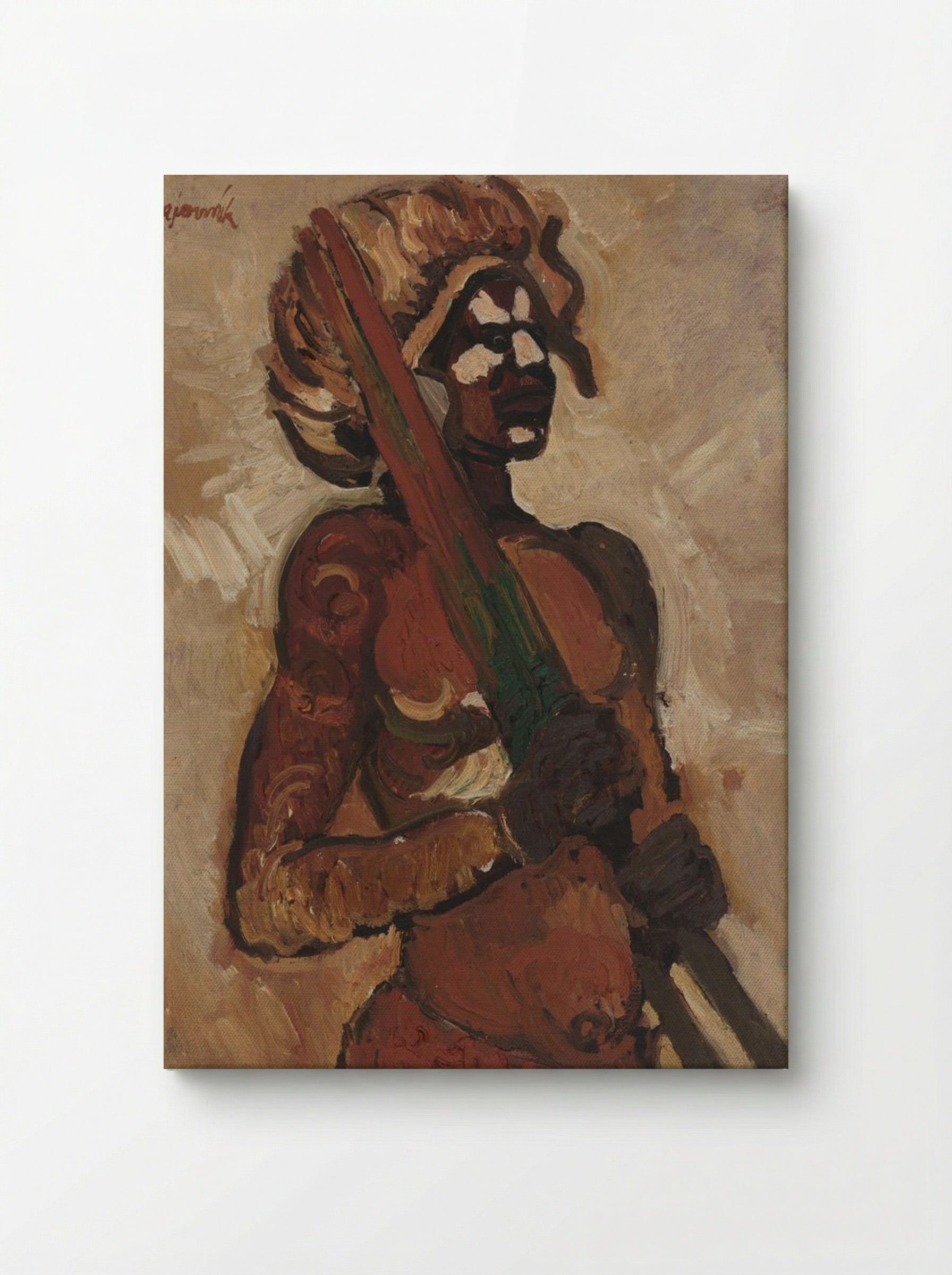 Black Warrior - Cyprián Majerník - Canvas