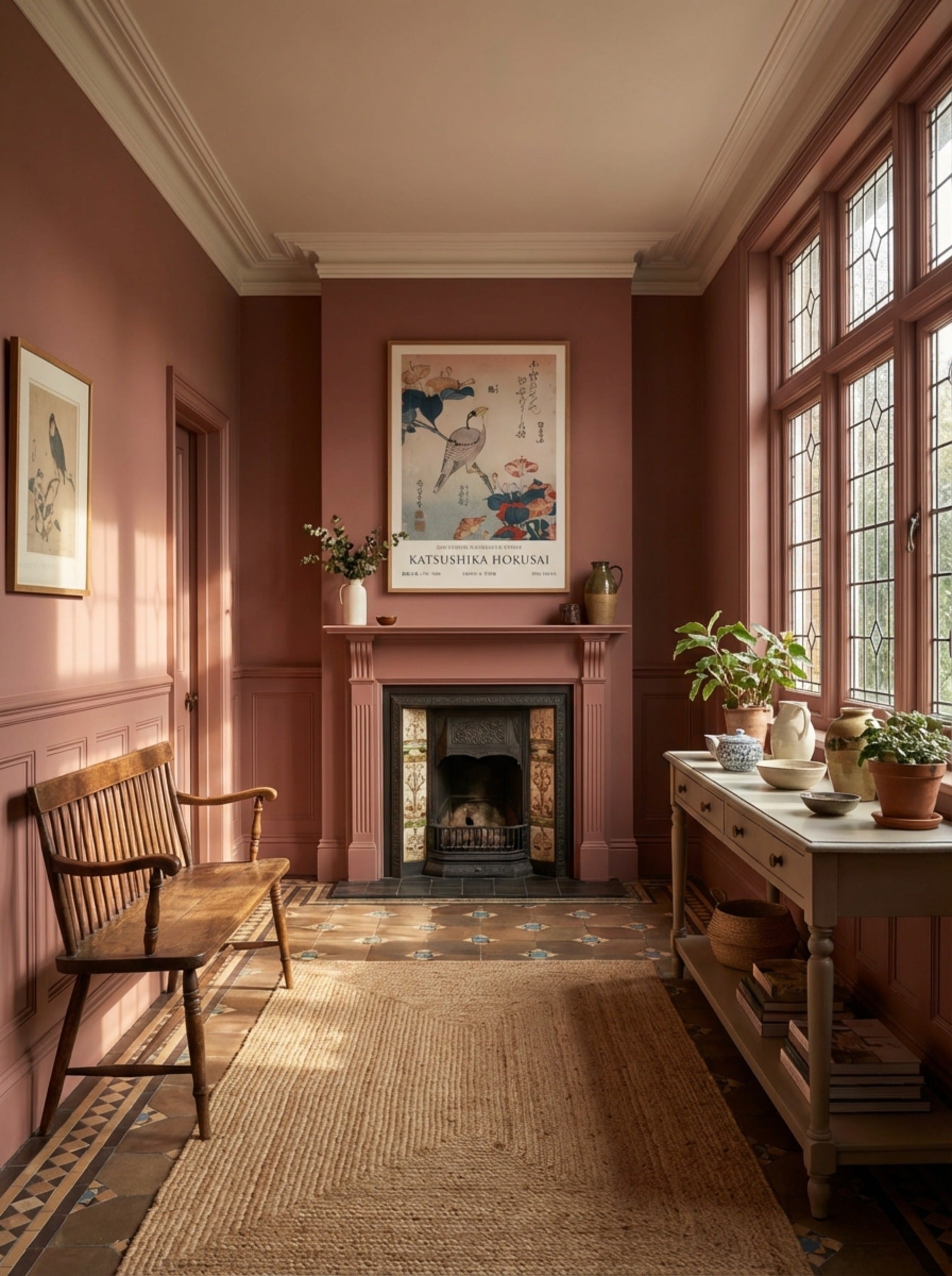 Grosbeak and Mirabilis – Fine Art Print