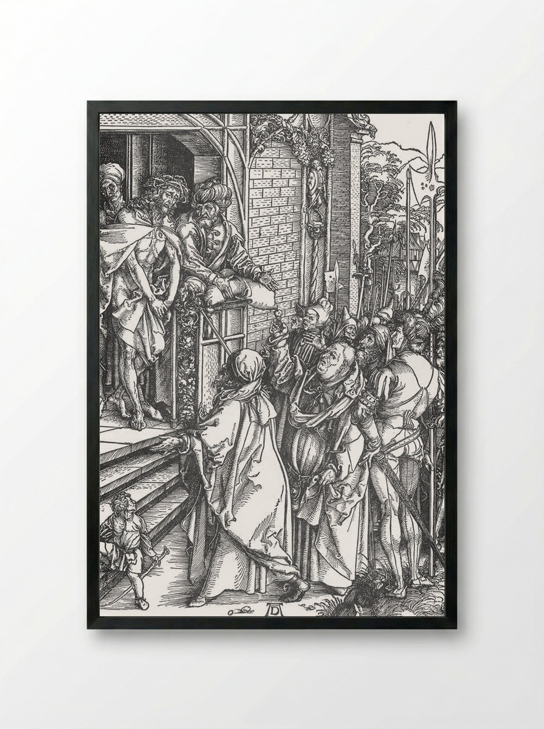 Ecce Homo - Albrecht Dürer - Framed Print Black