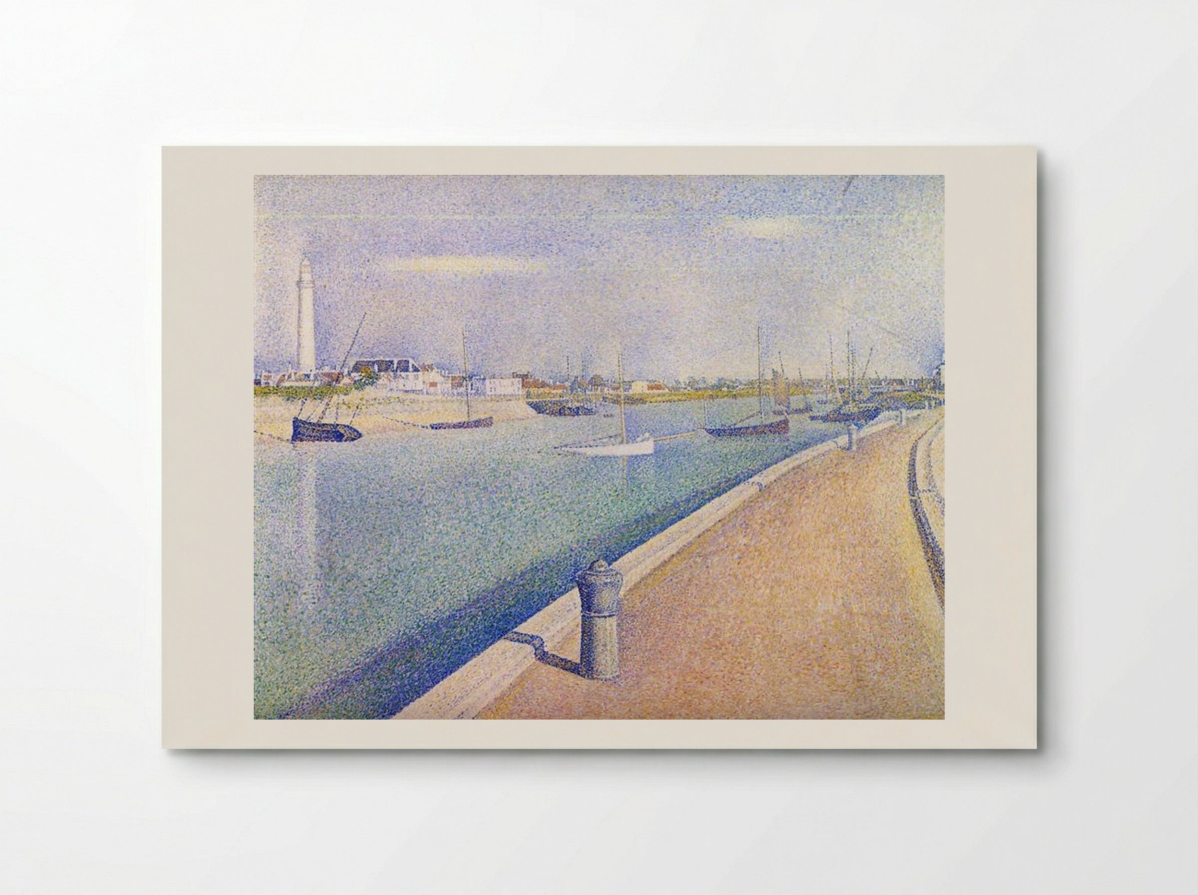 The Channel of Gravelines, Petit Fort Philippe - Georges Seurat - Poster