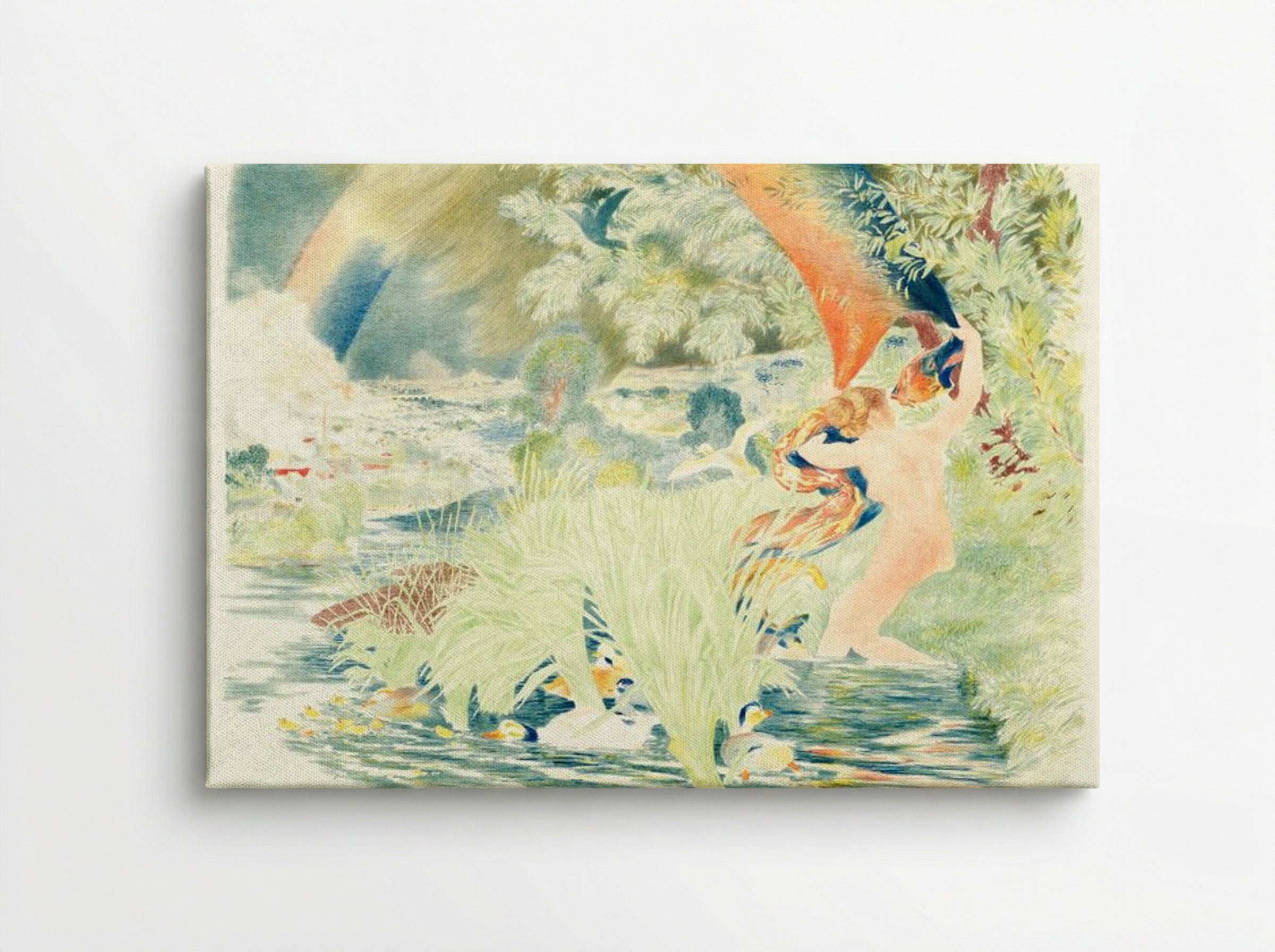 The Rainbow - Félix Bracquemond - Canvas