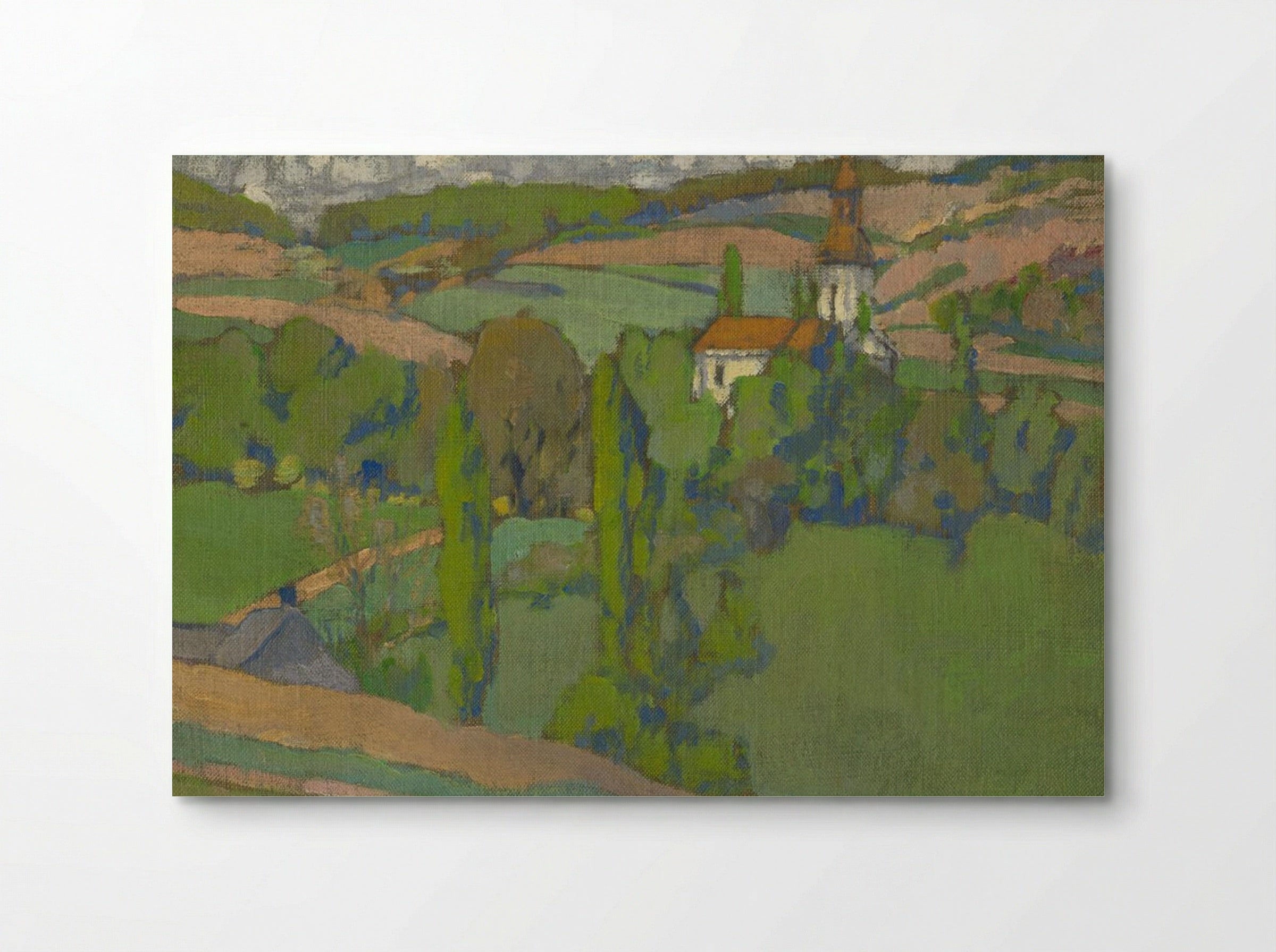 On Calvary in Kosice - Konstantin Bauer - Poster