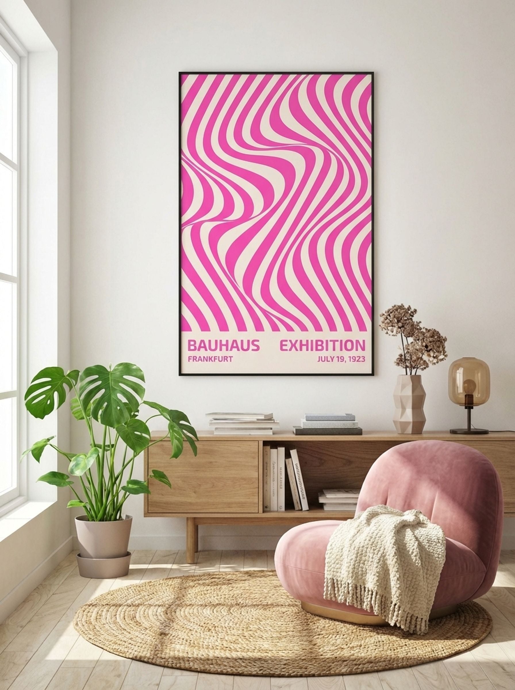 Bauhaus Optical Flow - Pink Edition (1923 Frankfurt) - Lifestyle