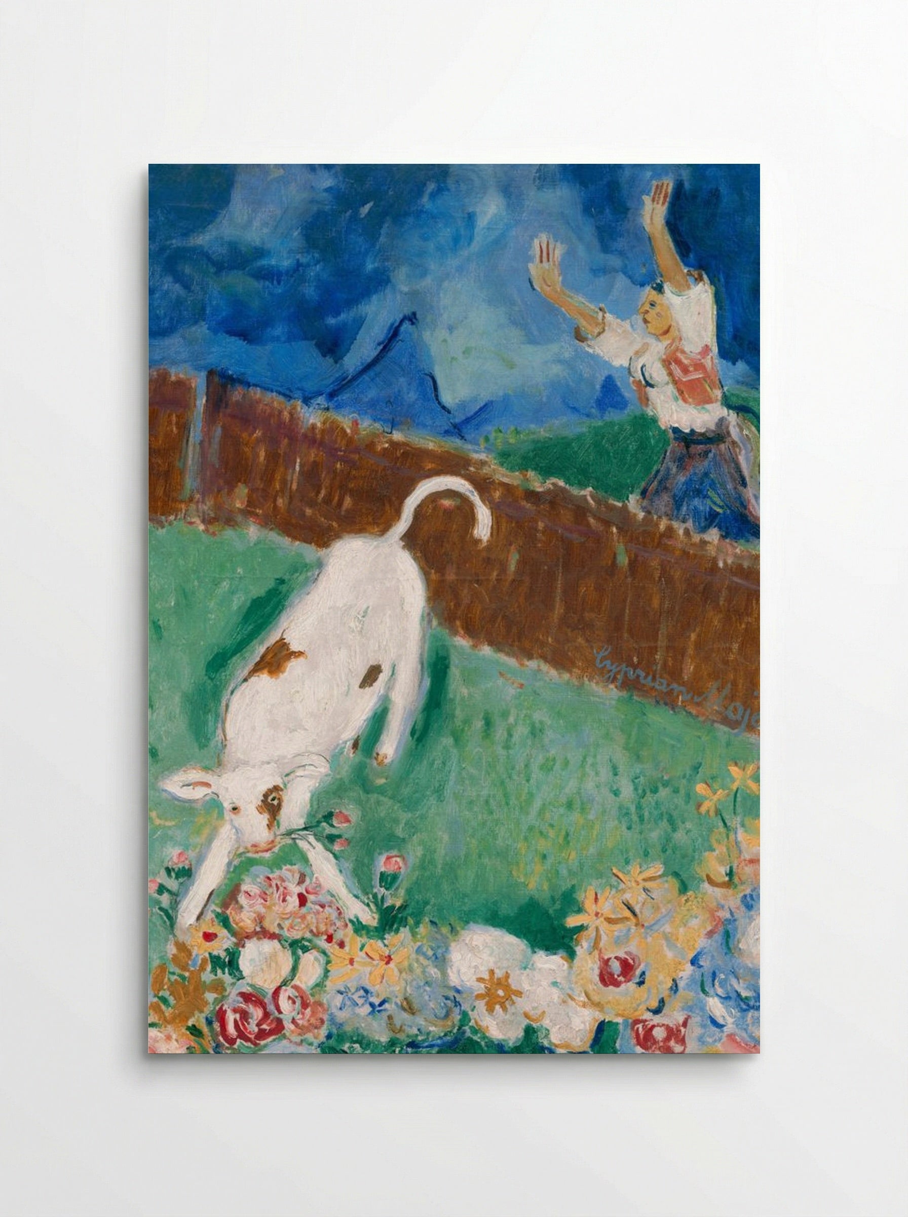 Calf - Cyprián Majerník - Poster