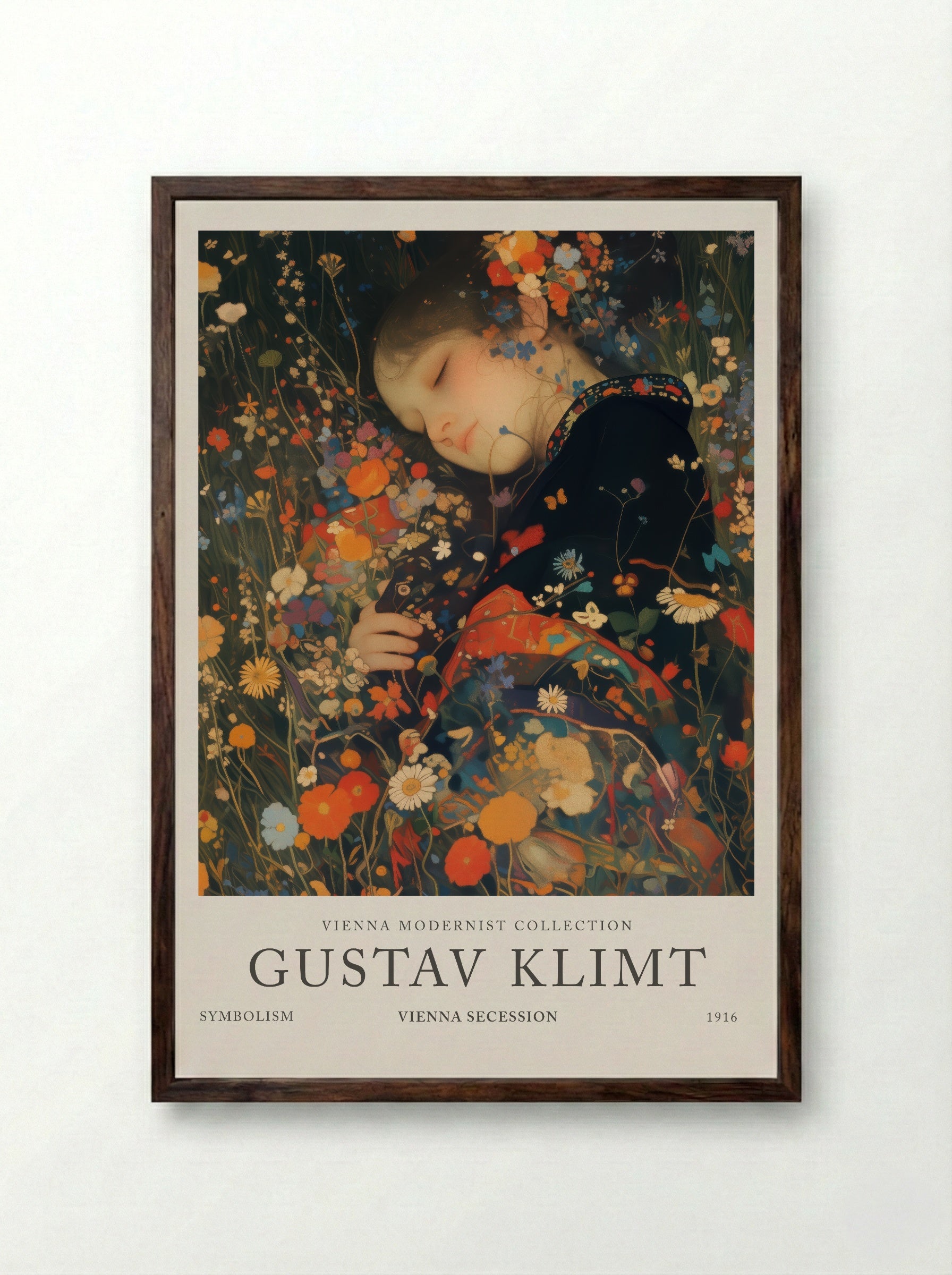 Lady of the Garden - Gustav Klimt