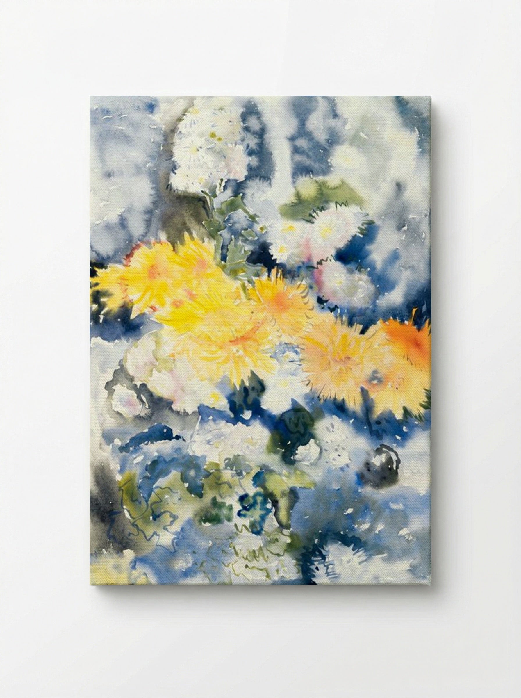Yellow and Blue - Charles Demuth - Canvas