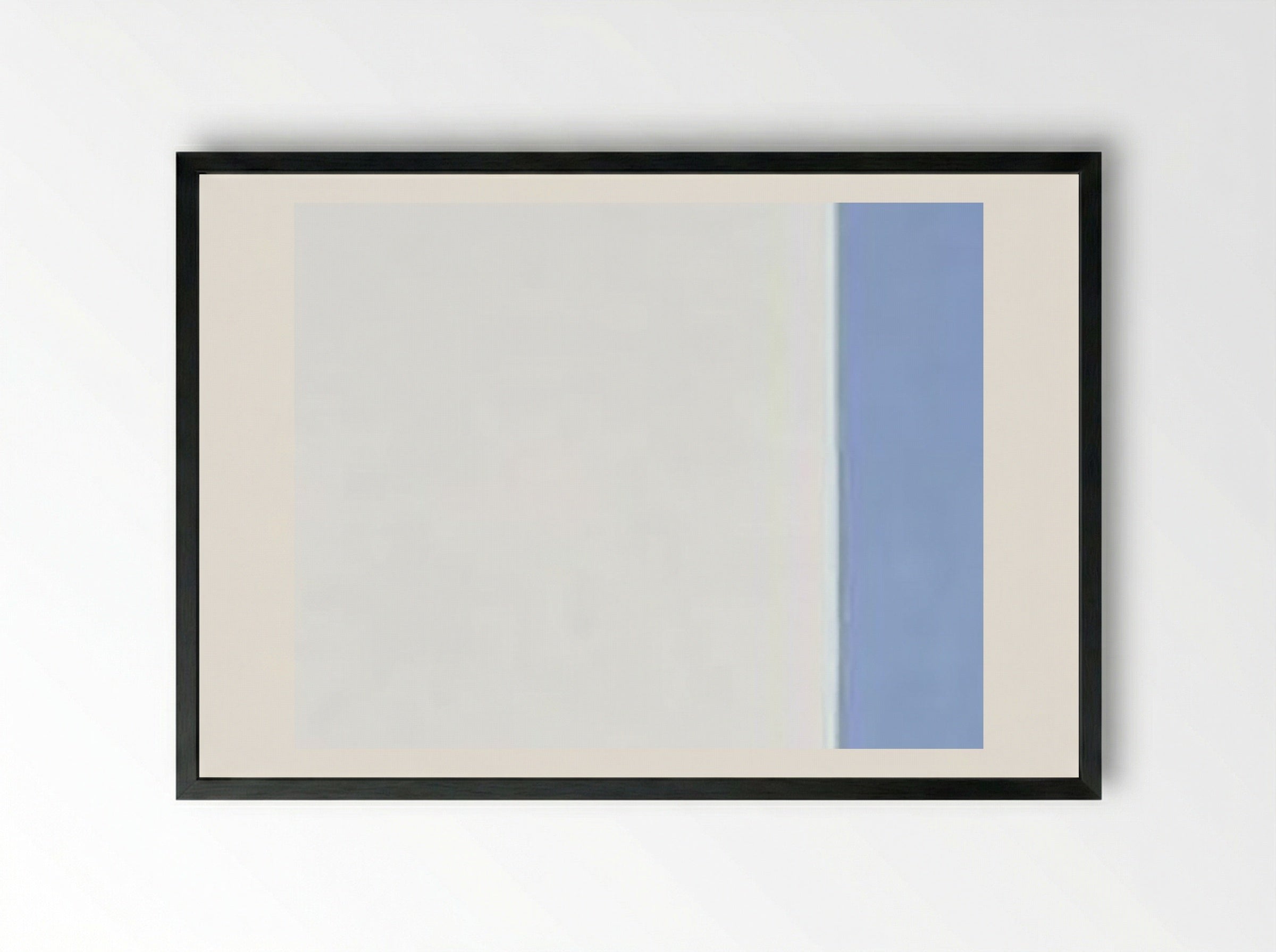 June 1937 (painting) - Ben Nicholson - Framed Print Black