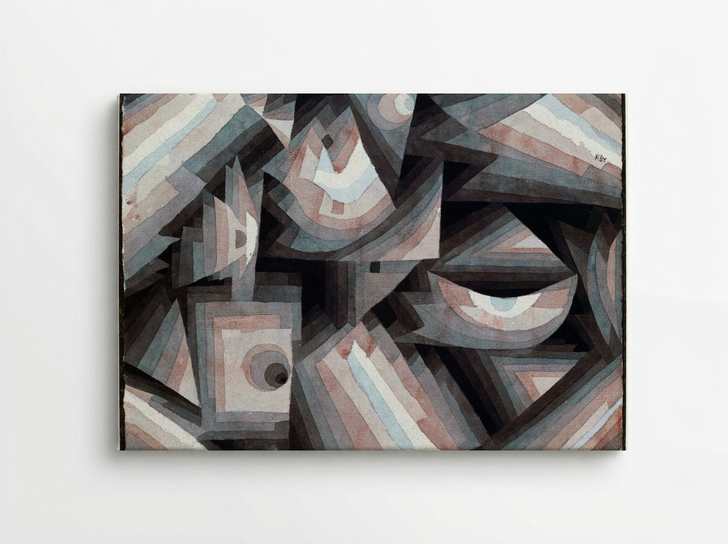 Crystal Gradation - Paul Klee - Canvas