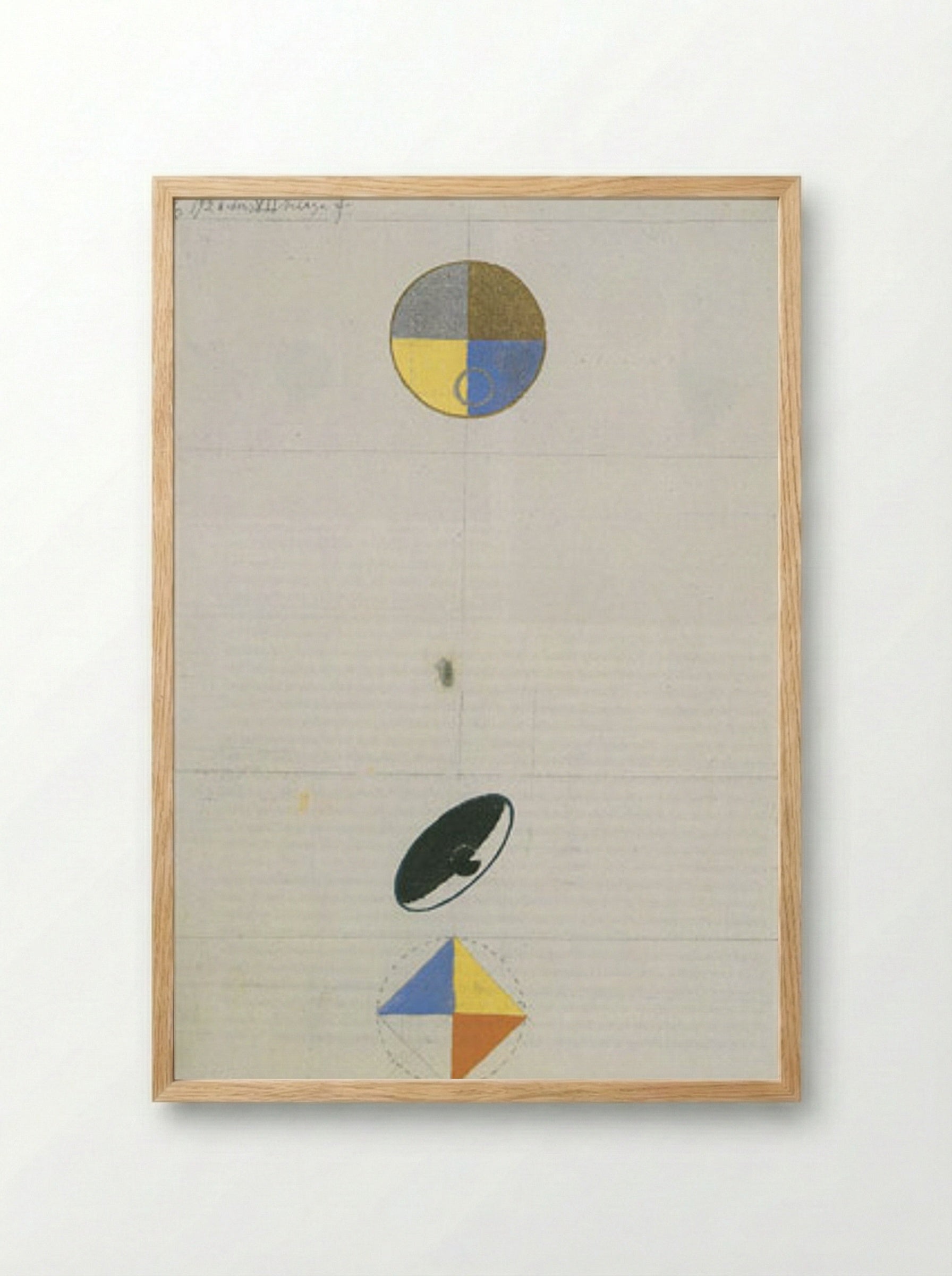 Series No. VII, No. 3f - Hilma af Klint - Framed Print Wood