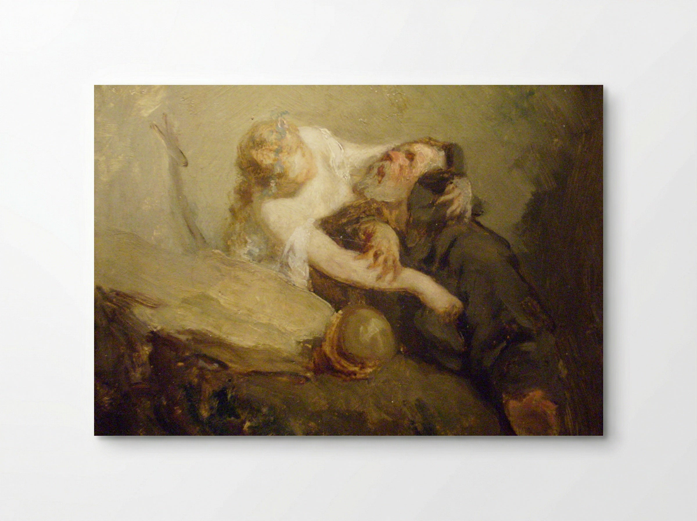 The Temptation of Saint Anthony - Eugène Delacroix - Poster