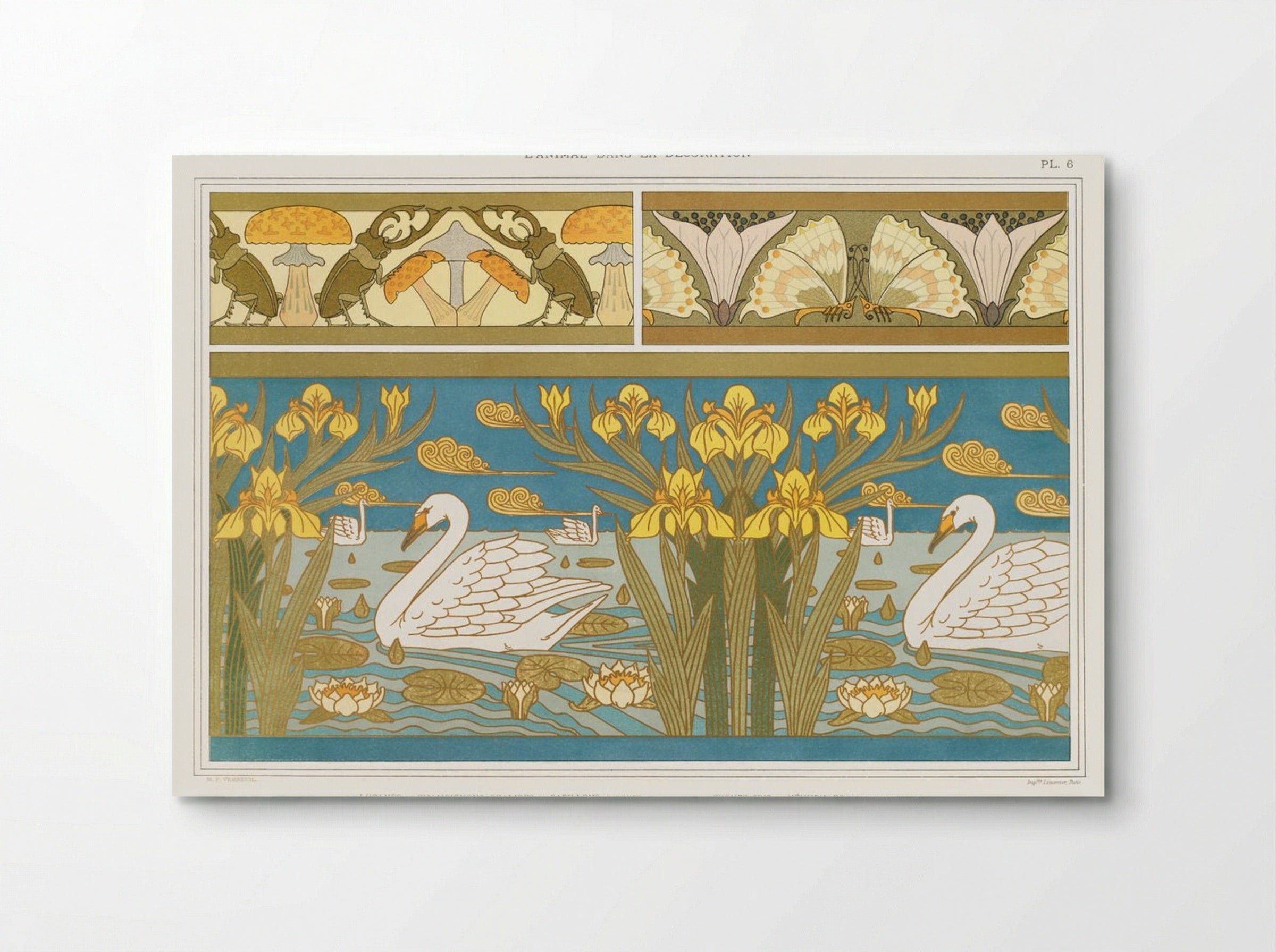 L'Animal dans la Décoration, Plate 6 - Maurice Pillard Verneuil - Poster