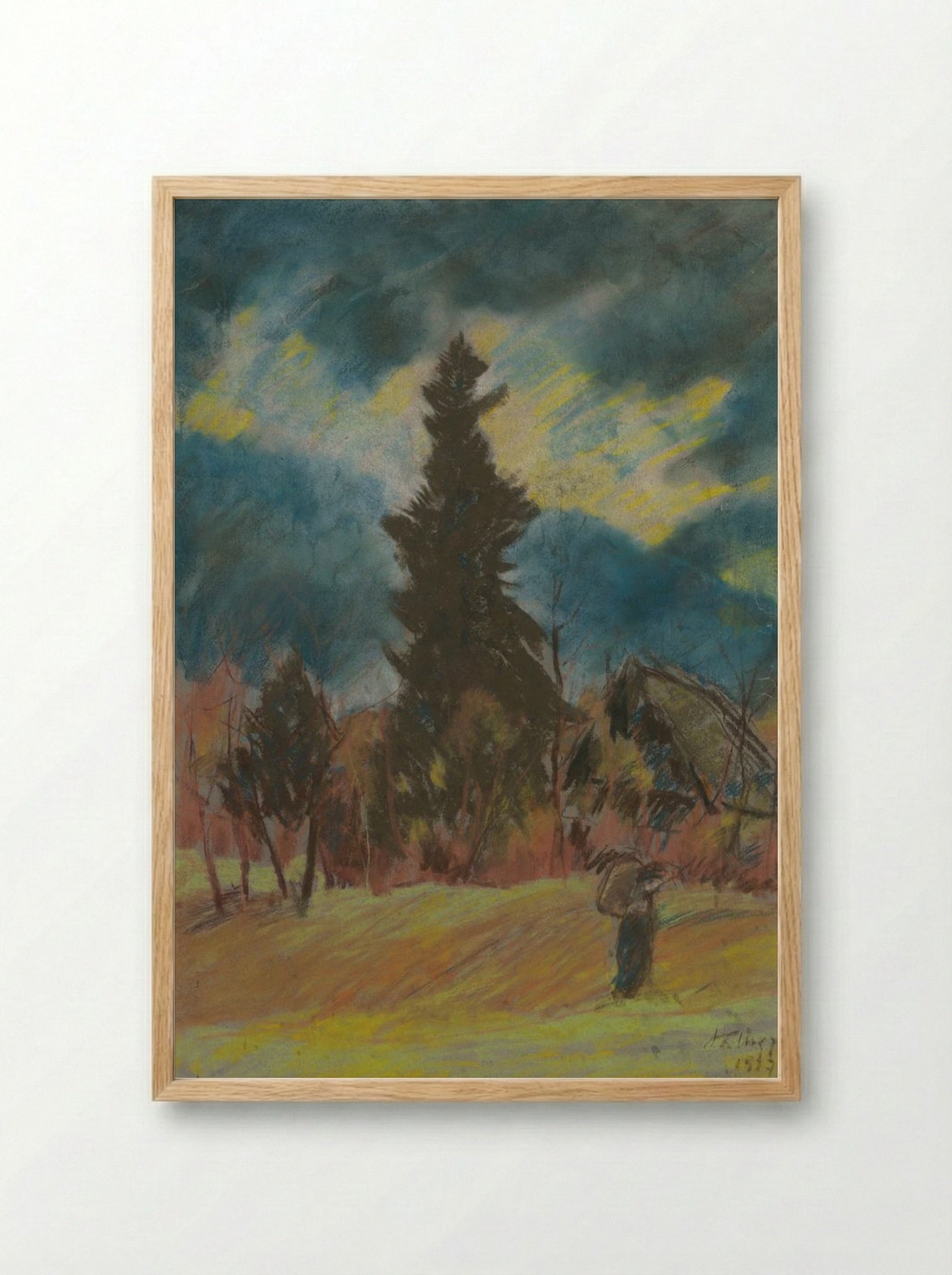Before the Storm - Zolo Palugyay - Framed Print Wood