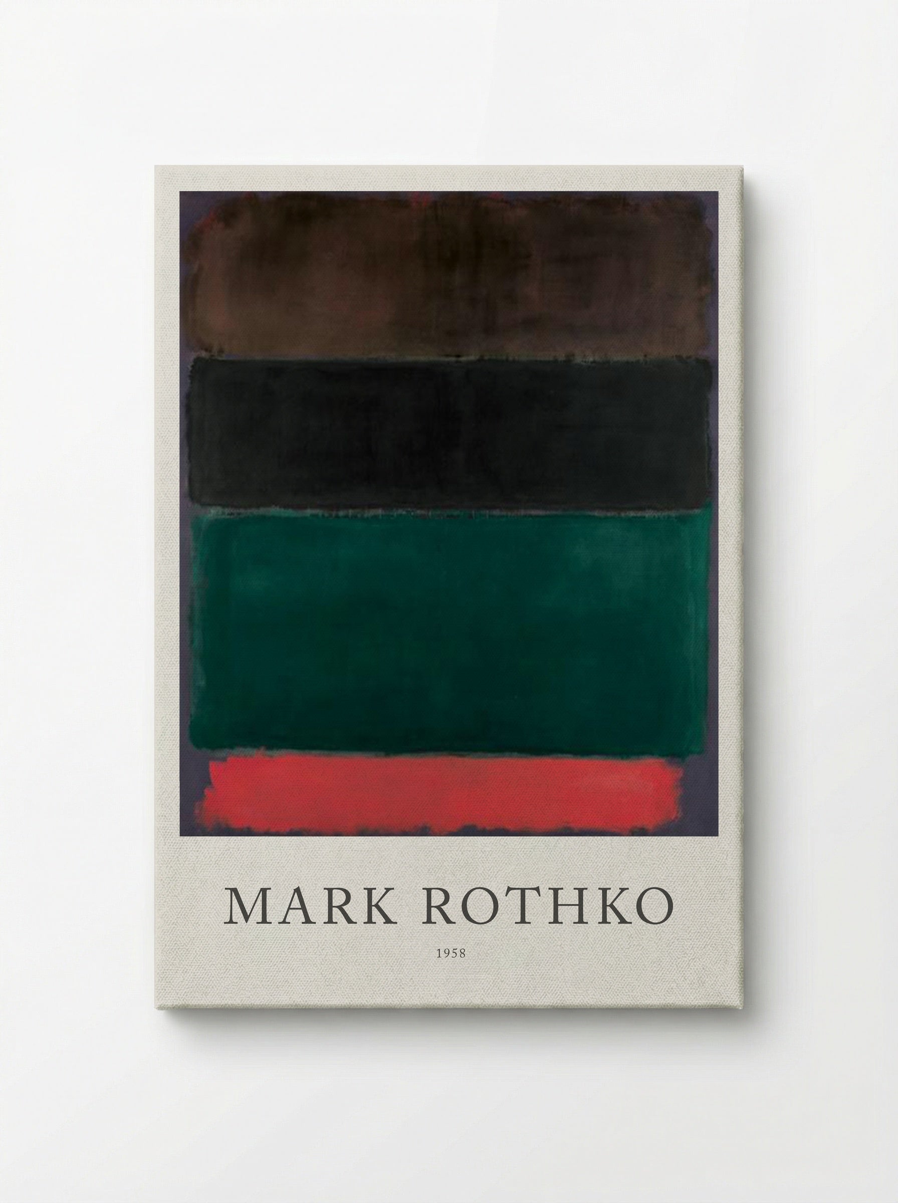 Untitled (Multiform Painting) - Mark Rothko - Canvas