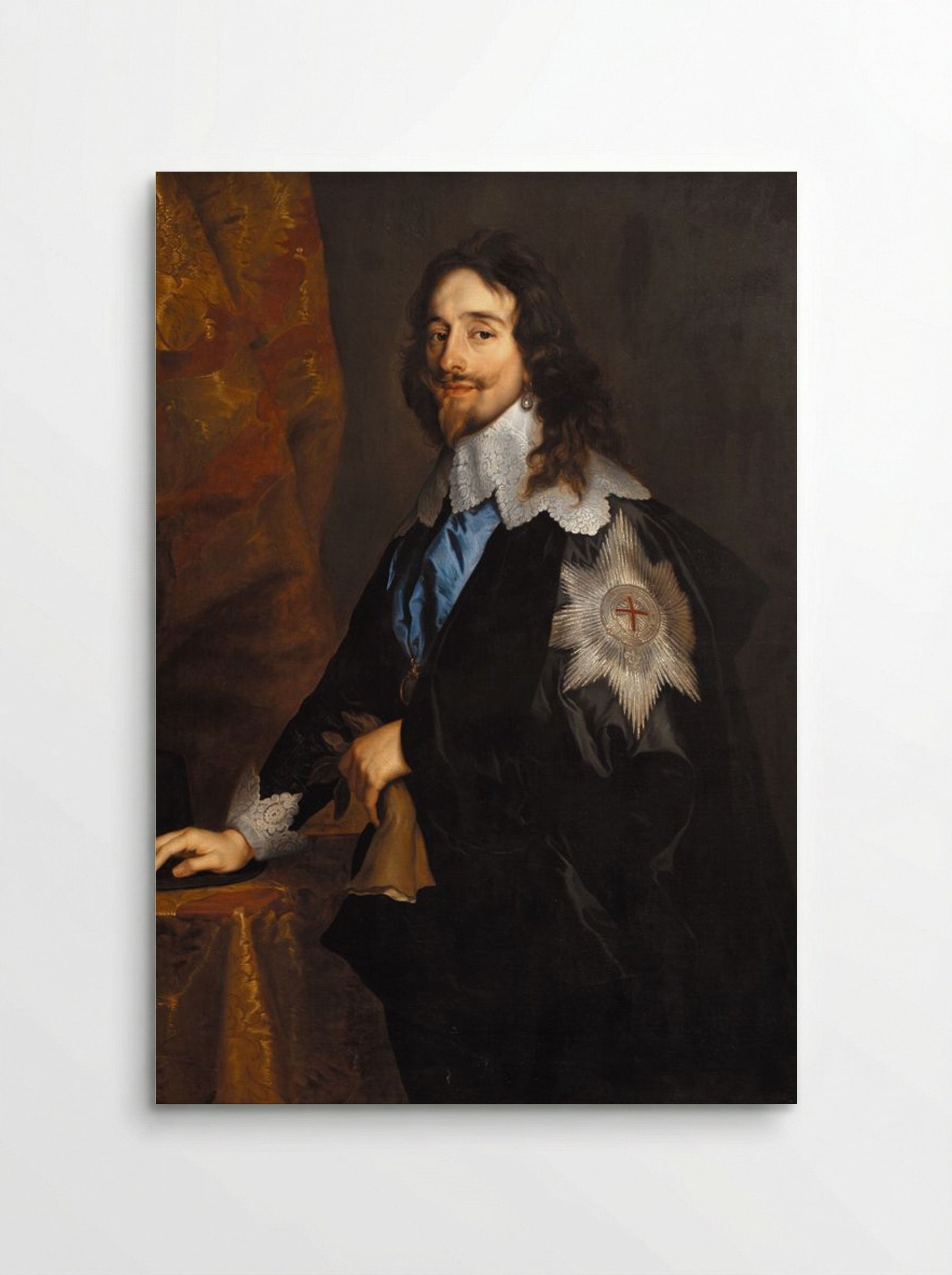 Portrait of Charles I of England - Anthony van Dyck - Poster