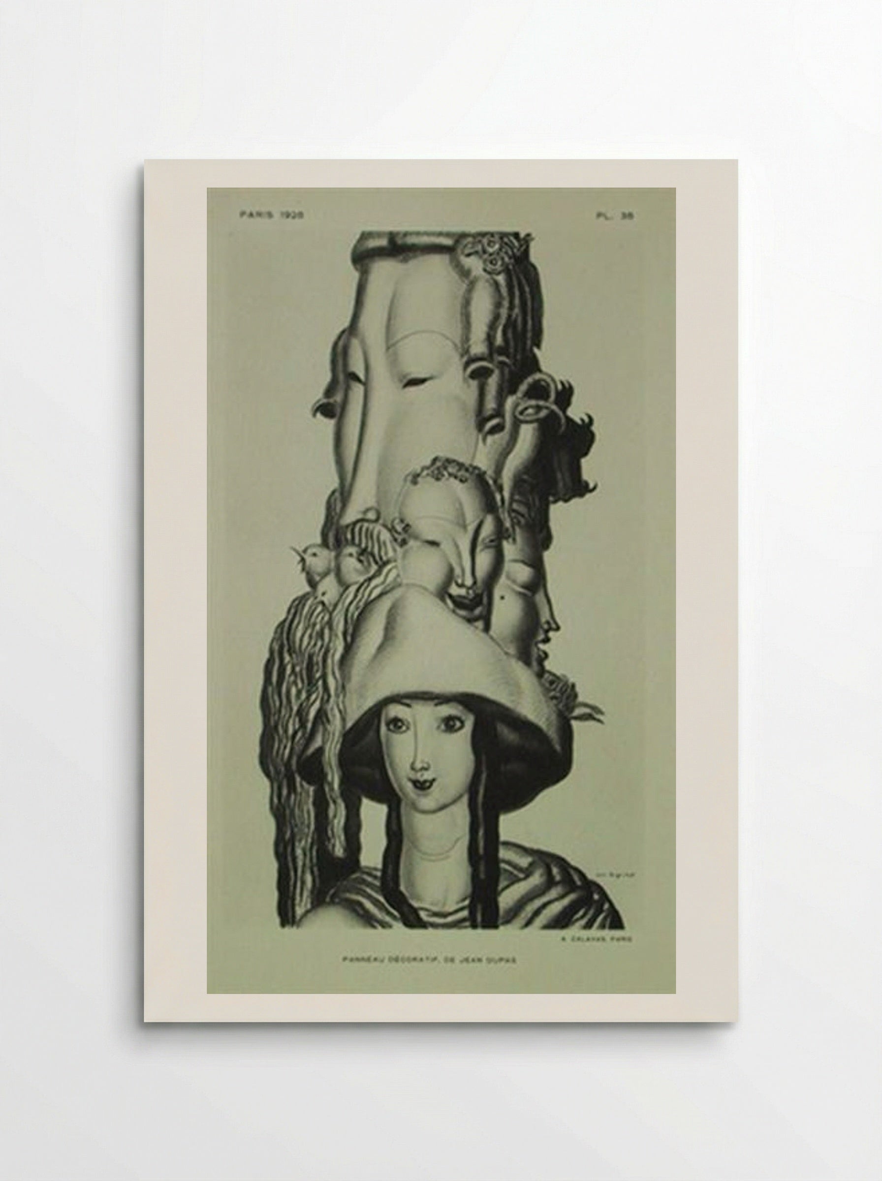 Panneau Décoratif - Jean Dupas - Poster