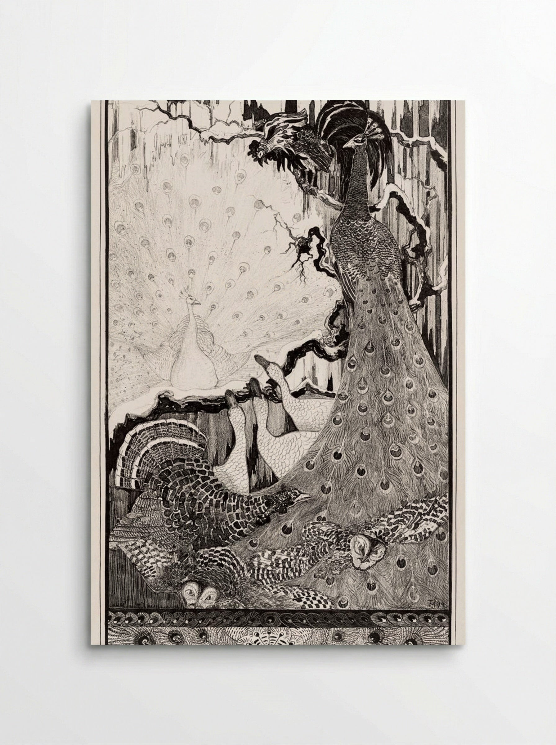 Nieuwjaar (New Year) - Theo van Hoytema - Poster