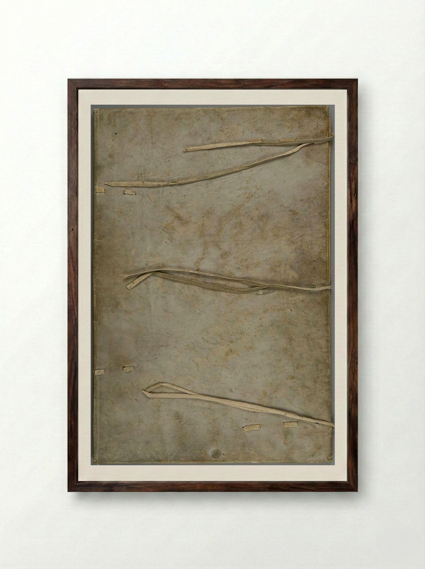Apocalypse - Albrecht Dürer - Framed Print Dark Wood