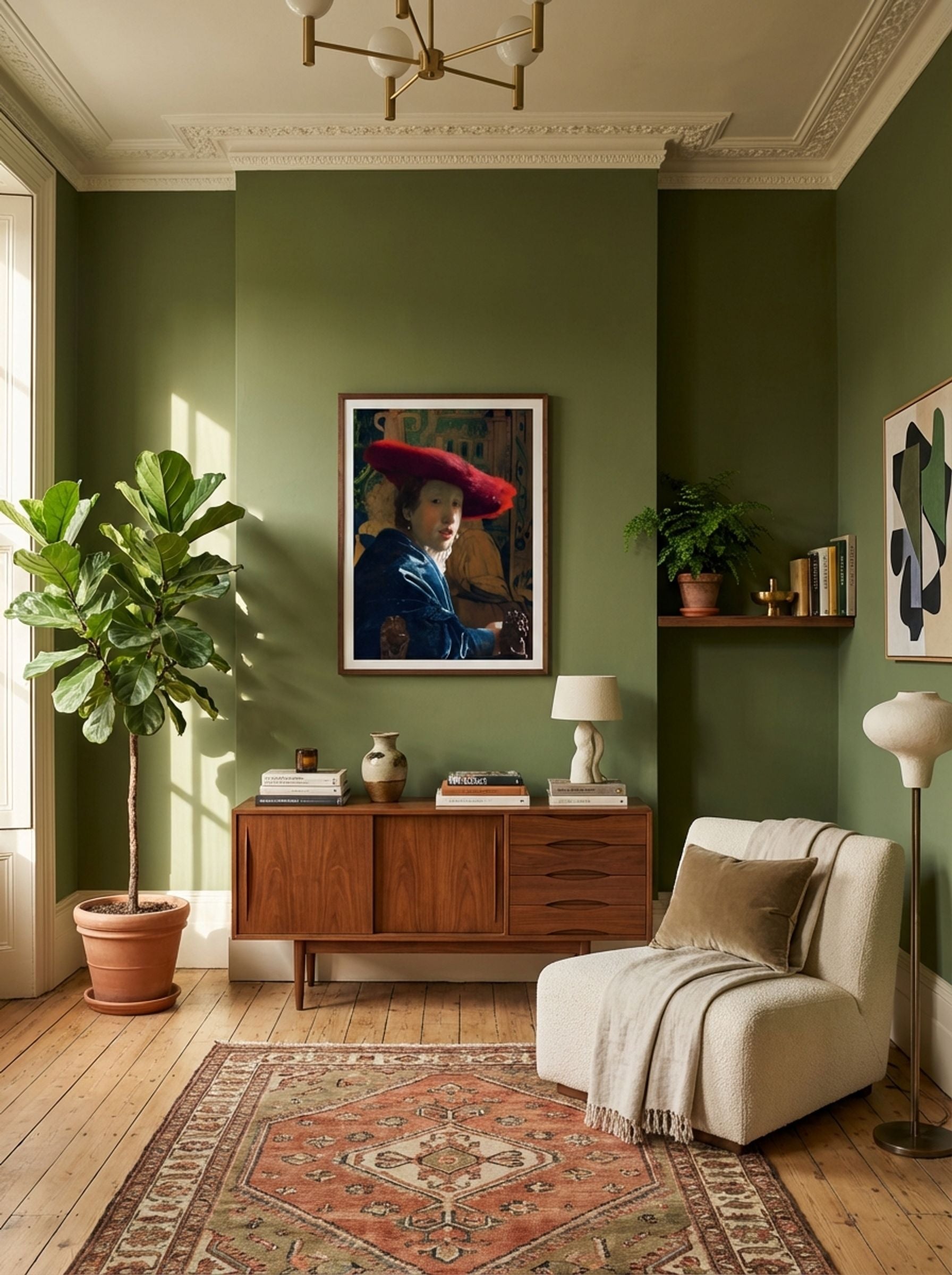 Girl with a Red Hat - Johannes Vermeer - Lifestyle