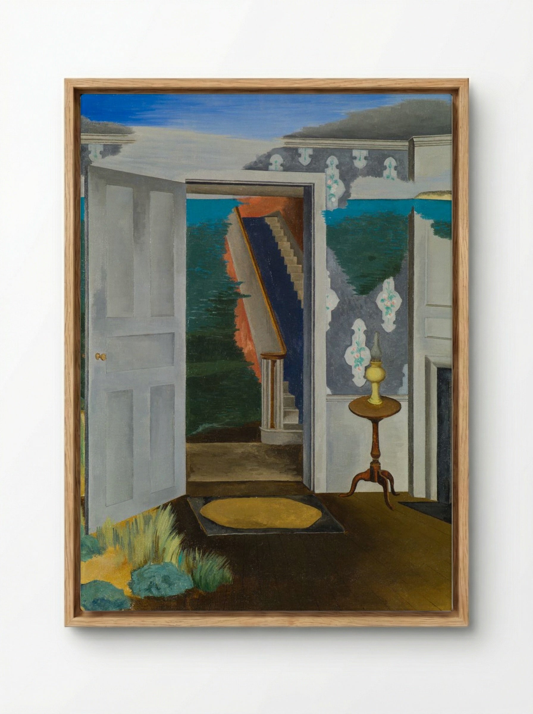 The Persistent Sea, No. 1 - Charles Burchfield - Framed Canvas Wood