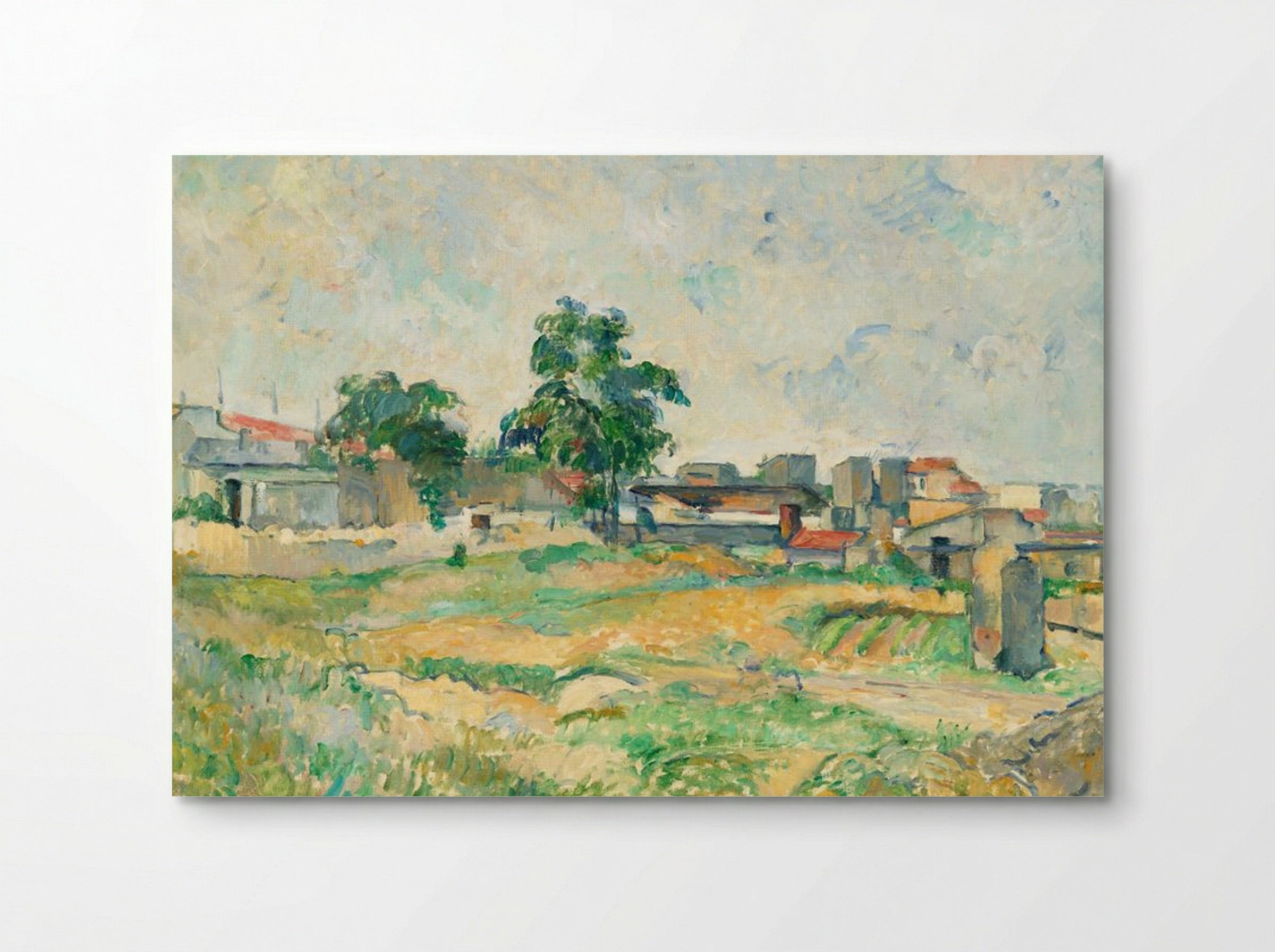 Landscape near Paris - Paul Cézanne - Poster