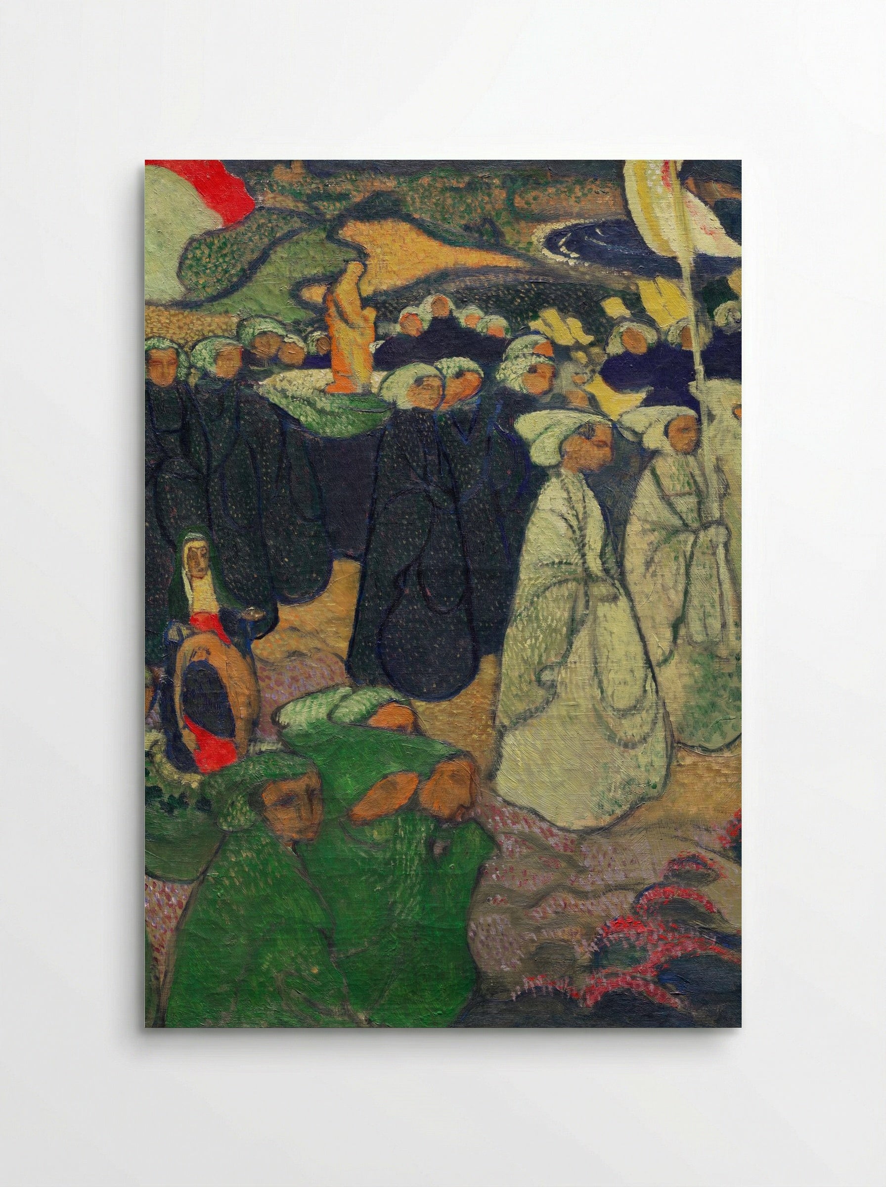 Procession on Pardon at Perros-Guirec - Maurice Denis - Poster