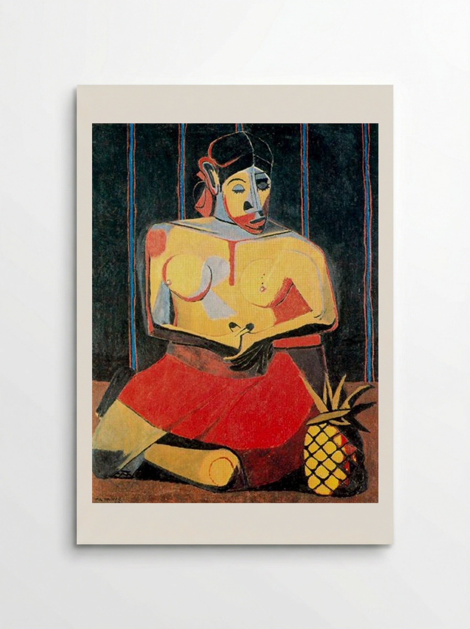 Woman with Pineapple - Rufino Tamayo - Poster