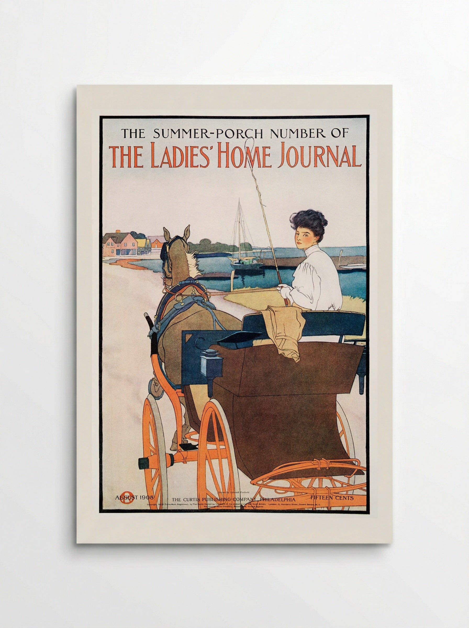 The Summer-Porch Number of The Ladies' Home Journal - Edward Penfield - Poster