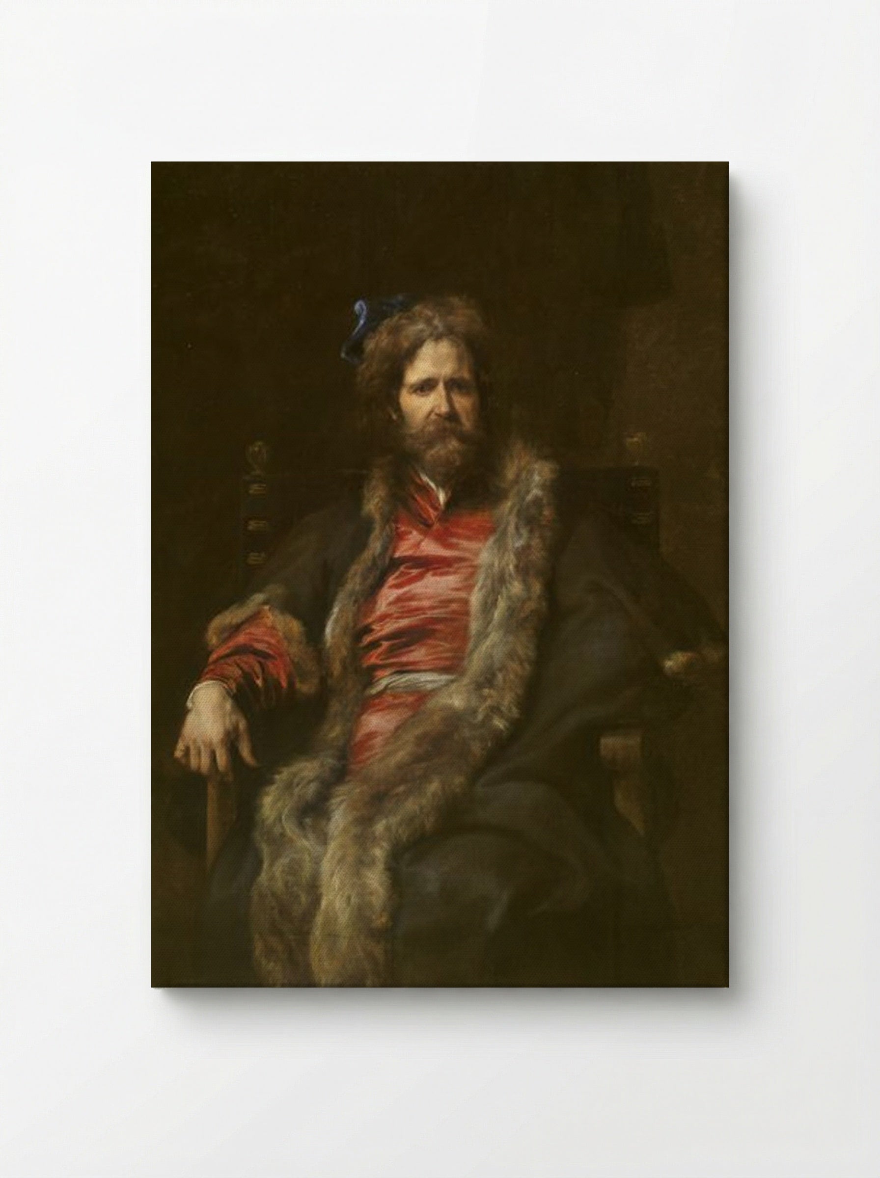 Portrait of Martin Ryckaert - Anthony van Dyck - Canvas