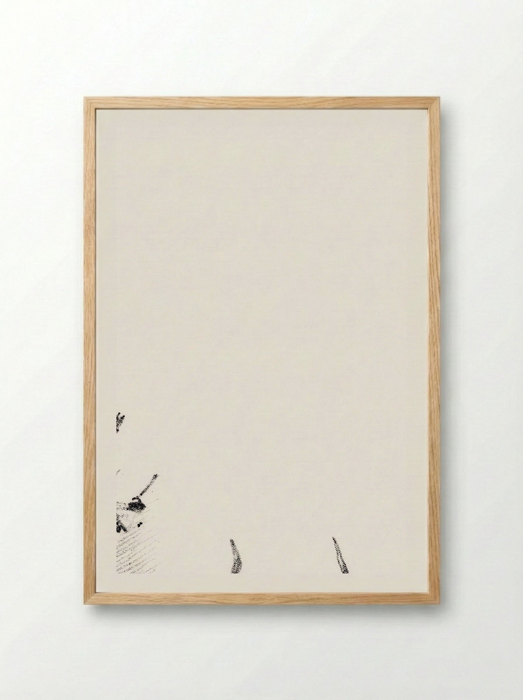 Menu Card with Teachers and Students - Theo van Hoytema - Framed Print Wood