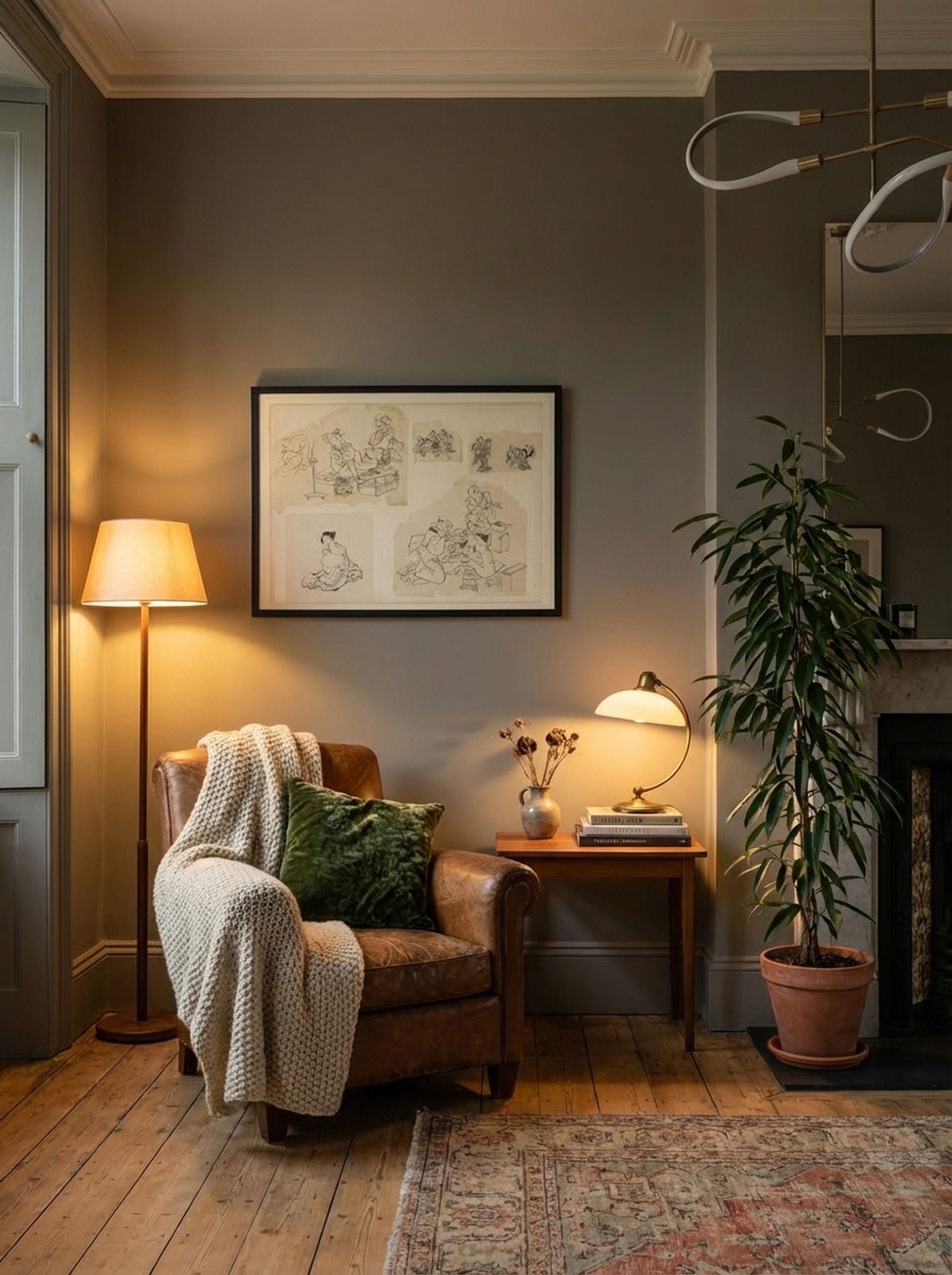 Five Sketches of People in Various Situations - Katsushika Hokusai - Lifestyle