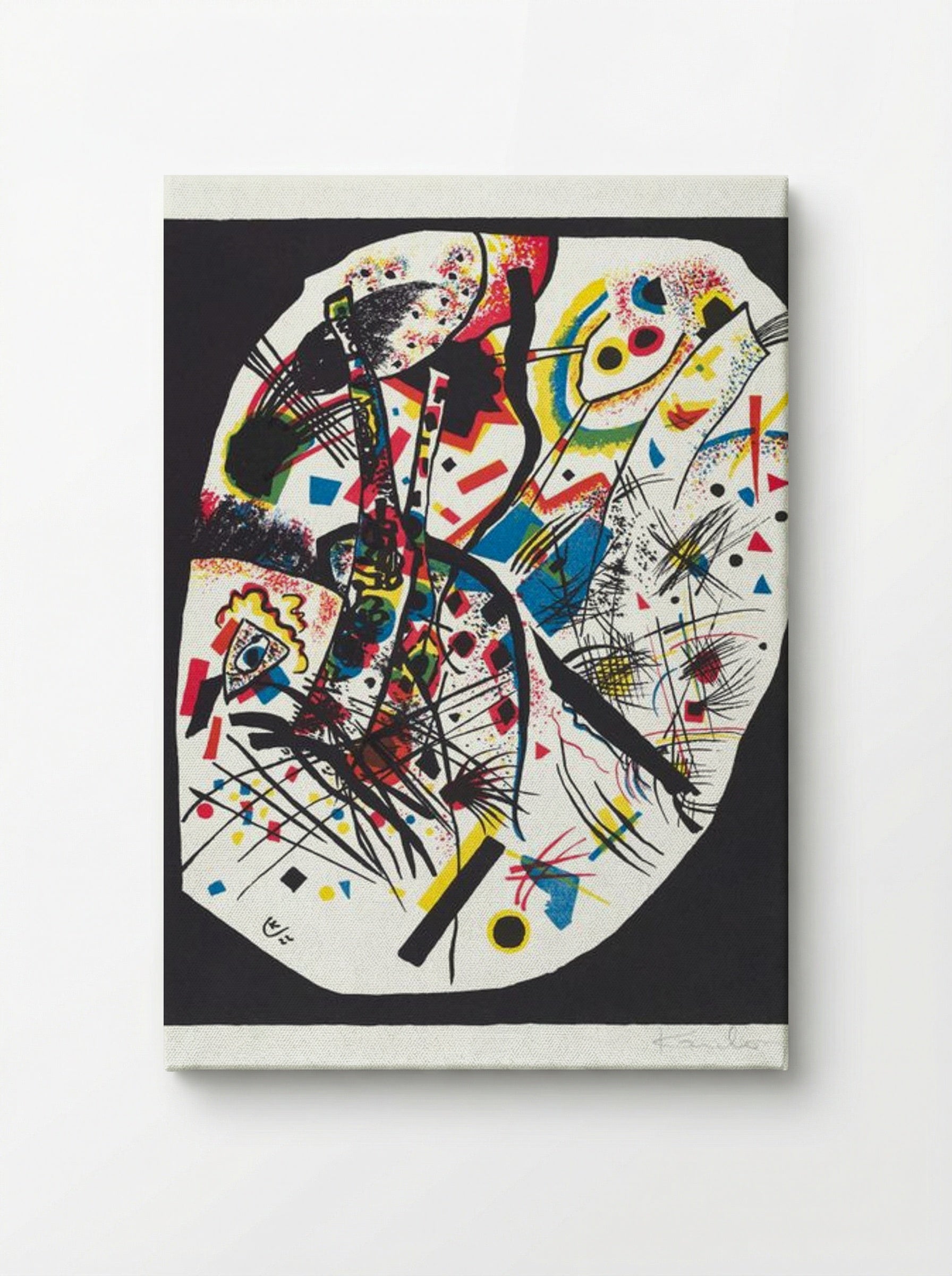 Kleine Welten III (Small Worlds III) - Wassily Kandinsky - Canvas