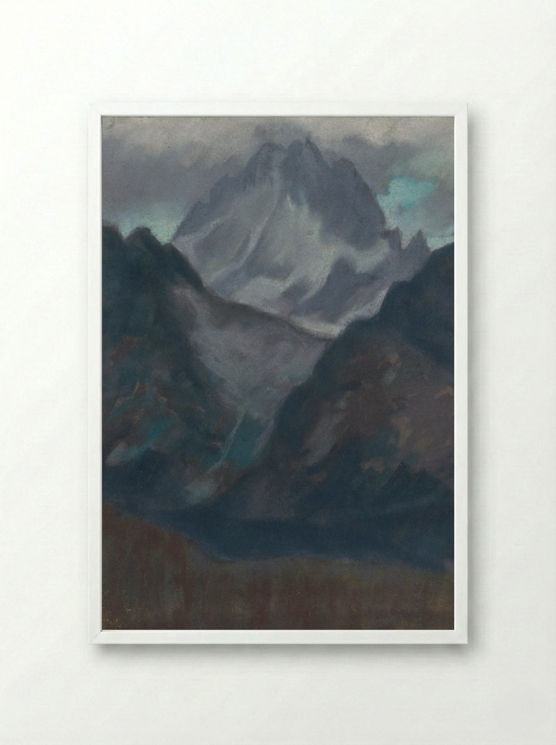 High Tatras Mountainscape - Zolo Palugyay - Framed Print White