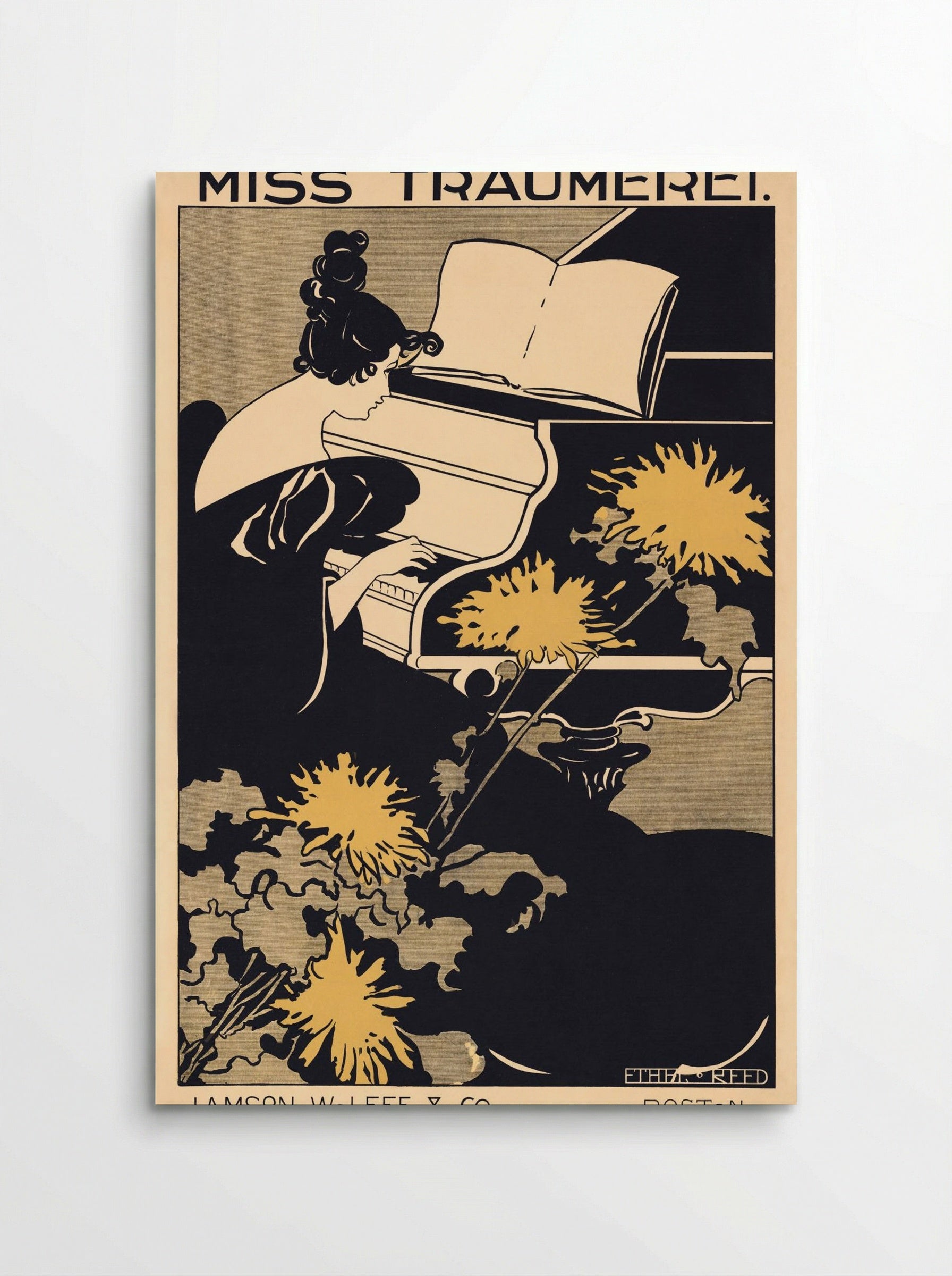 Miss Traumerei - Ethel Reed - Poster