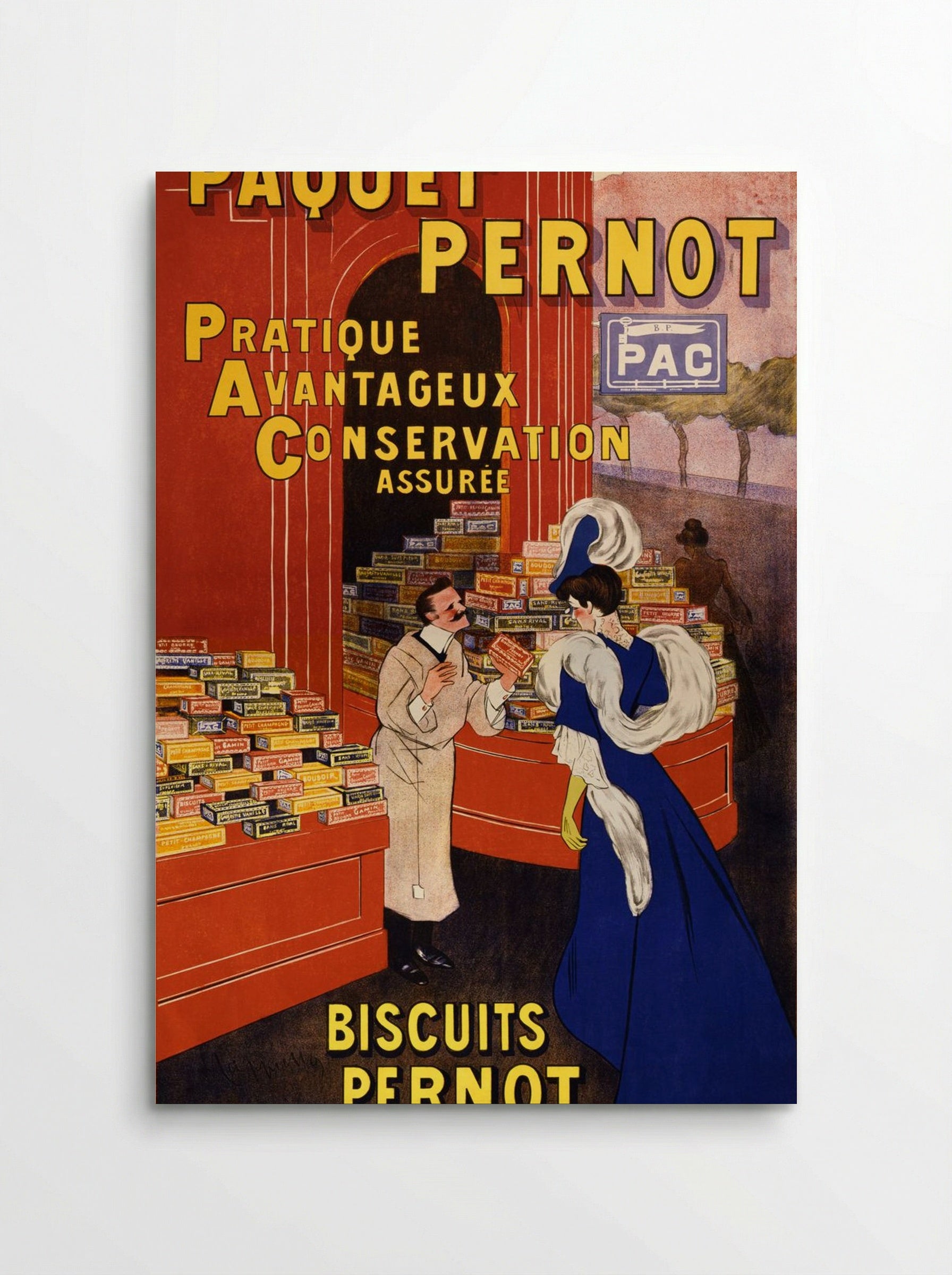 Paquet Pernot Biscuits Pernot - Leonetto Cappiello - Poster